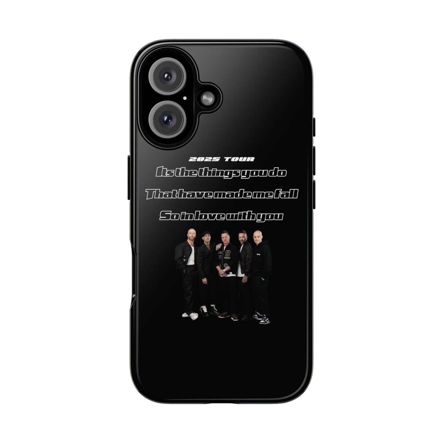 Original Five Fan Tough Case - 2025 Tour Edition unofficial Five boyband 5ive merchandise