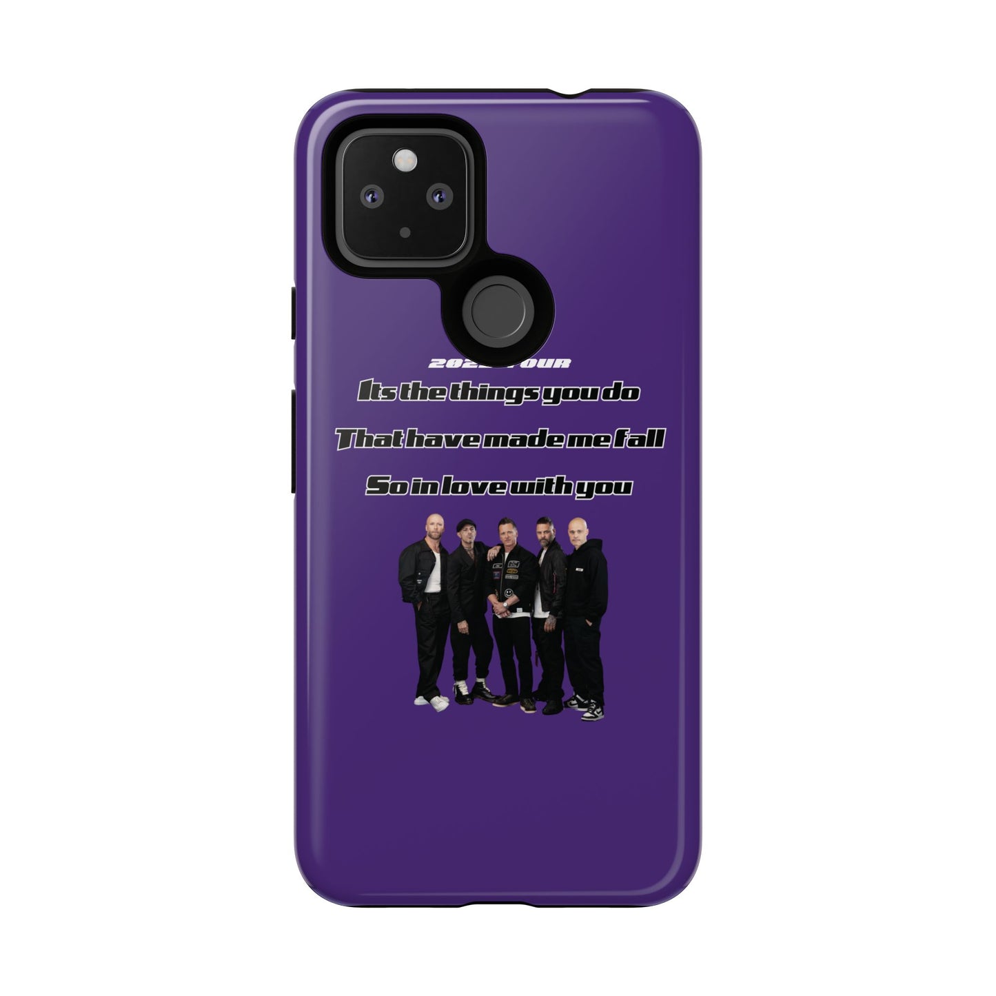 Original Five Fan Tough Case - 2025 Tour Edition unofficial Five boyband 5ive merchandise