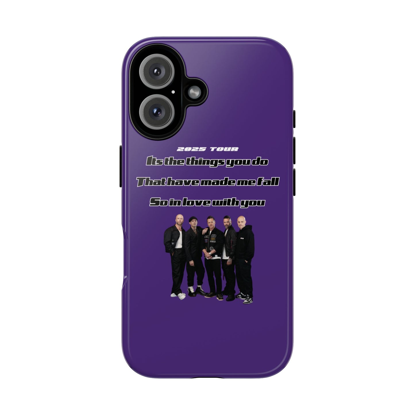 Original Five Fan Tough Case - 2025 Tour Edition unofficial Five boyband 5ive merchandise