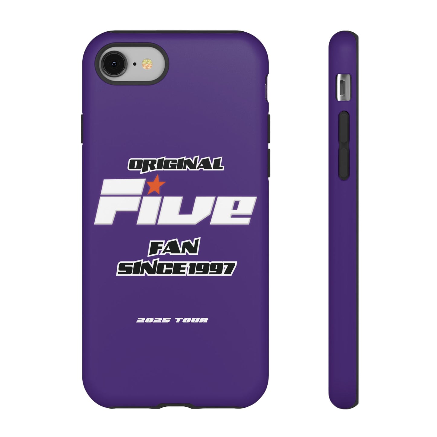Original Five Fan Tough Case - 2025 Tour Edition unofficial Five boyband 5ive merchandise