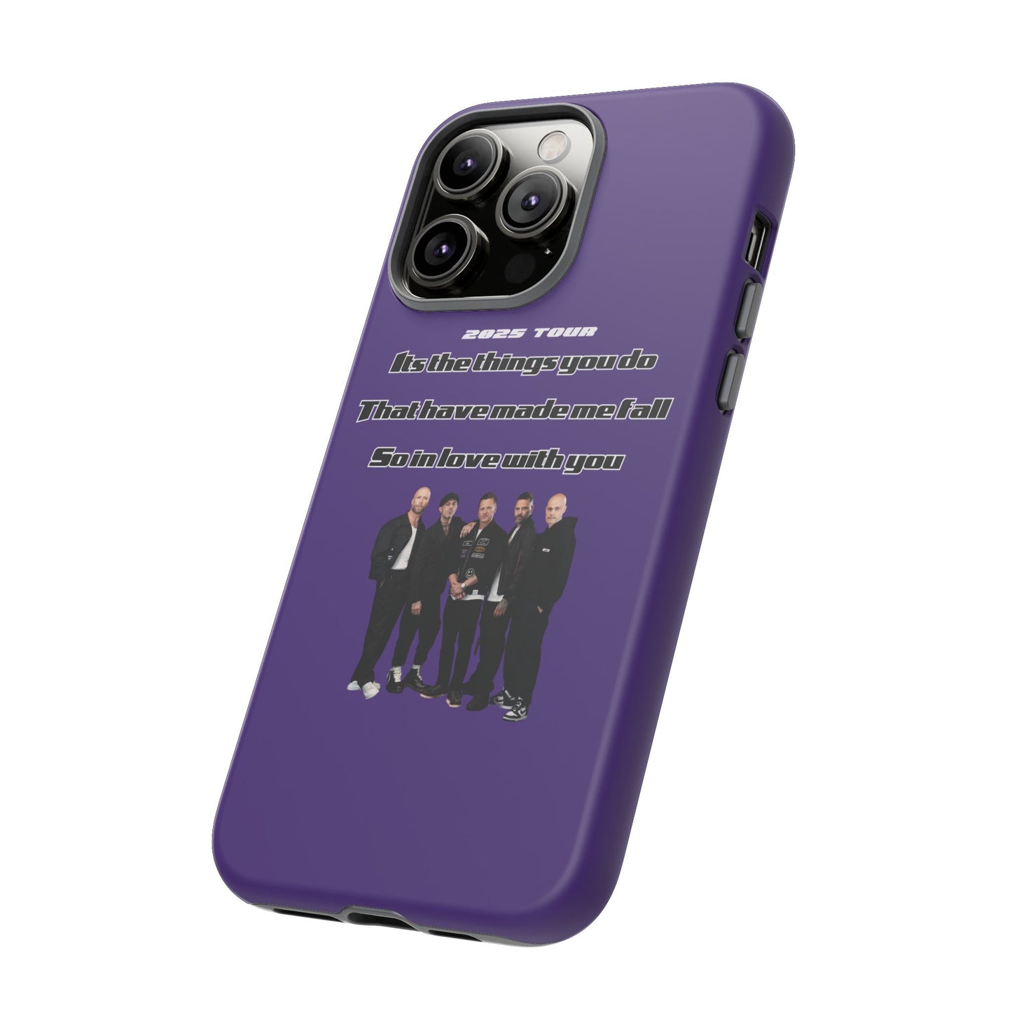 Original Five Fan Tough Case - 2025 Tour Edition unofficial Five boyband 5ive merchandise