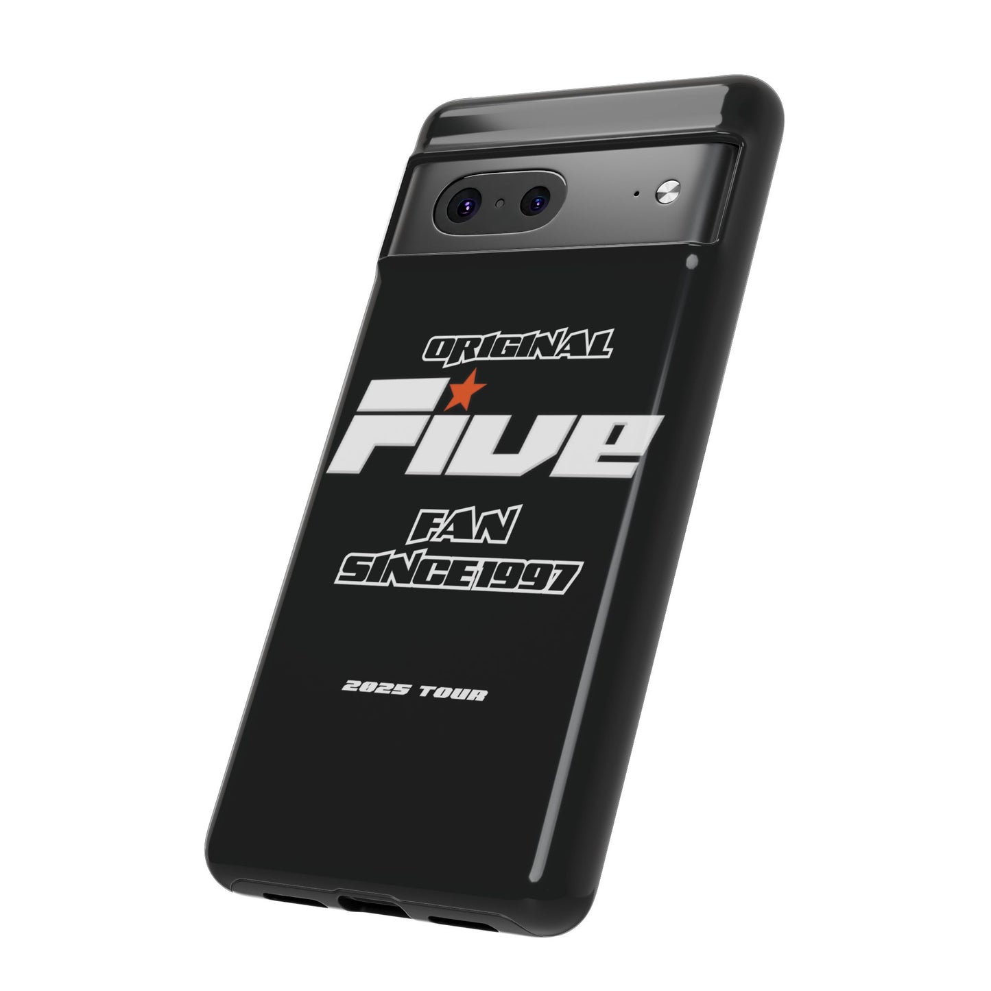 Original Five Fan Tough Case - 2025 Tour Edition unofficial Five boyband 5ive merchandise