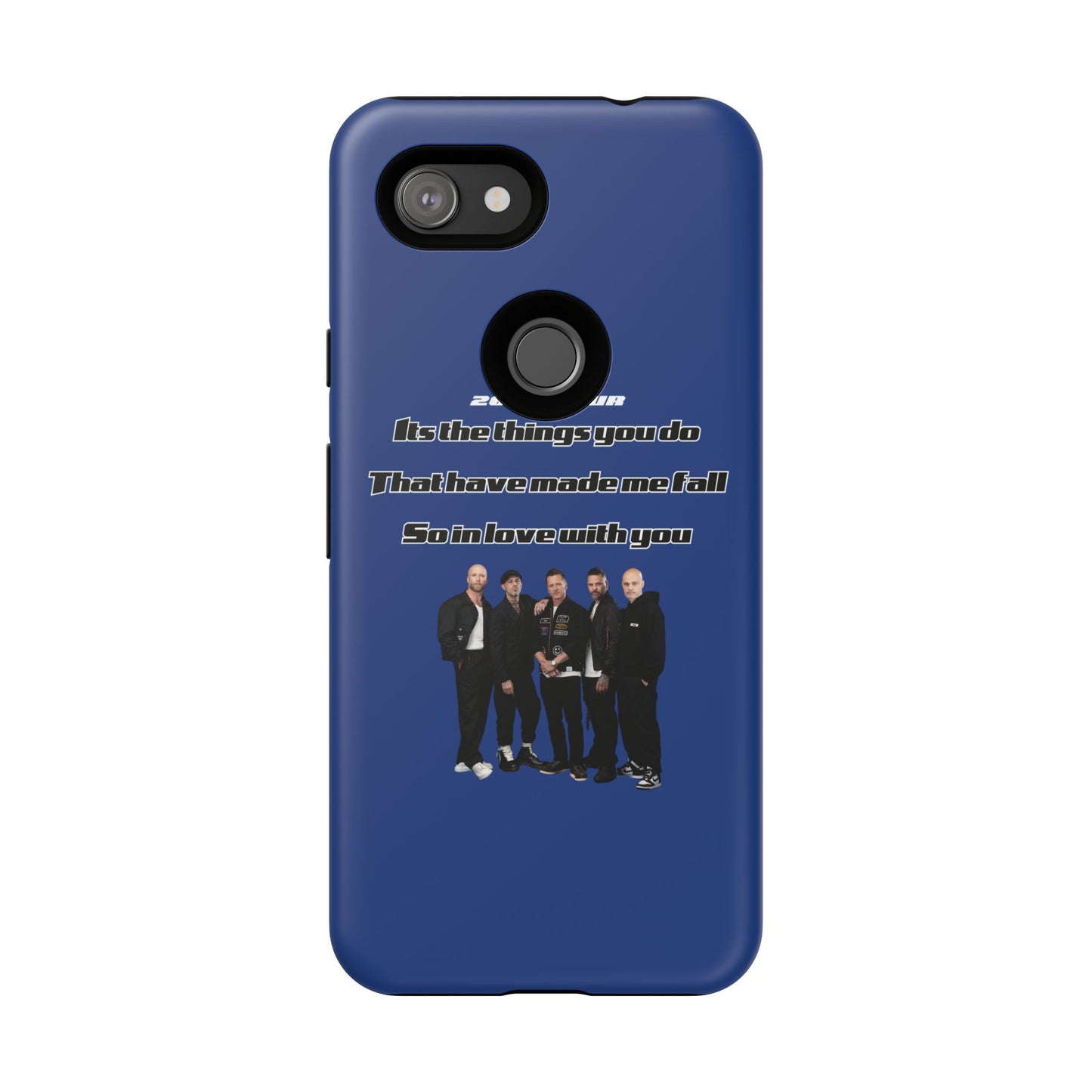 Original Five Fan Tough Case - 2025 Tour Edition unofficial Five boyband 5ive merchandise