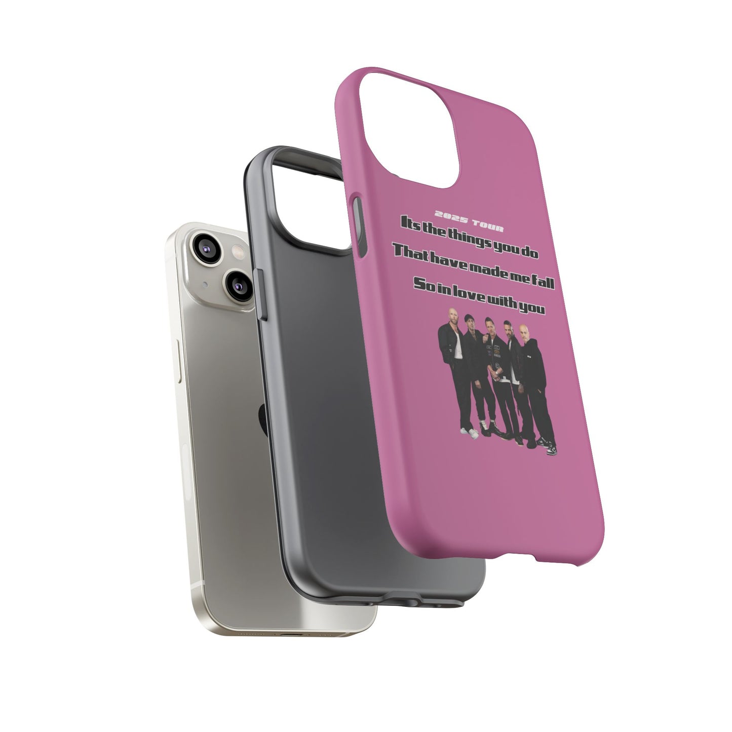 Original Five Fan Tough Case - 2025 Tour Edition unofficial Five boyband 5ive merchandise