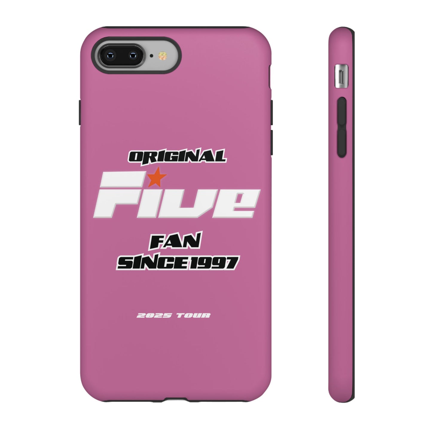 Original Five Fan Tough Case - 2025 Tour Edition unofficial Five boyband 5ive merchandise