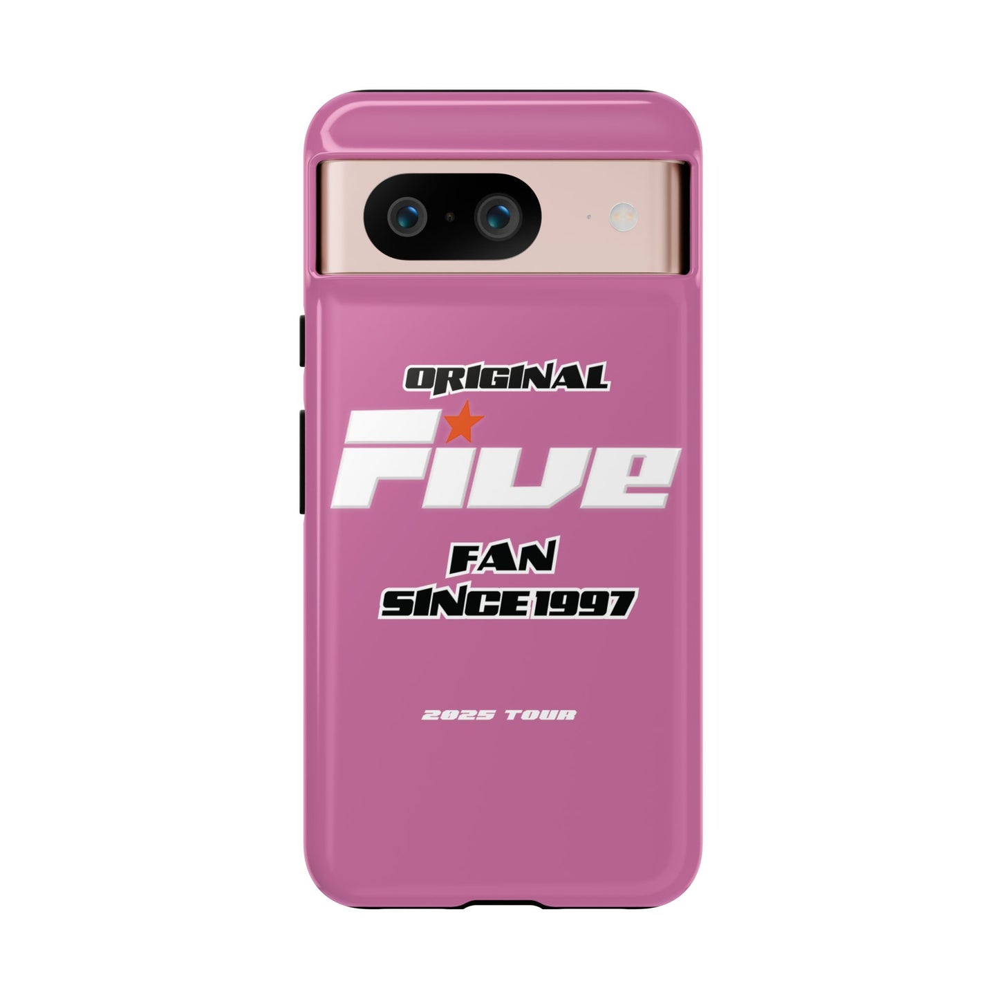Original Five Fan Tough Case - 2025 Tour Edition unofficial Five boyband 5ive merchandise