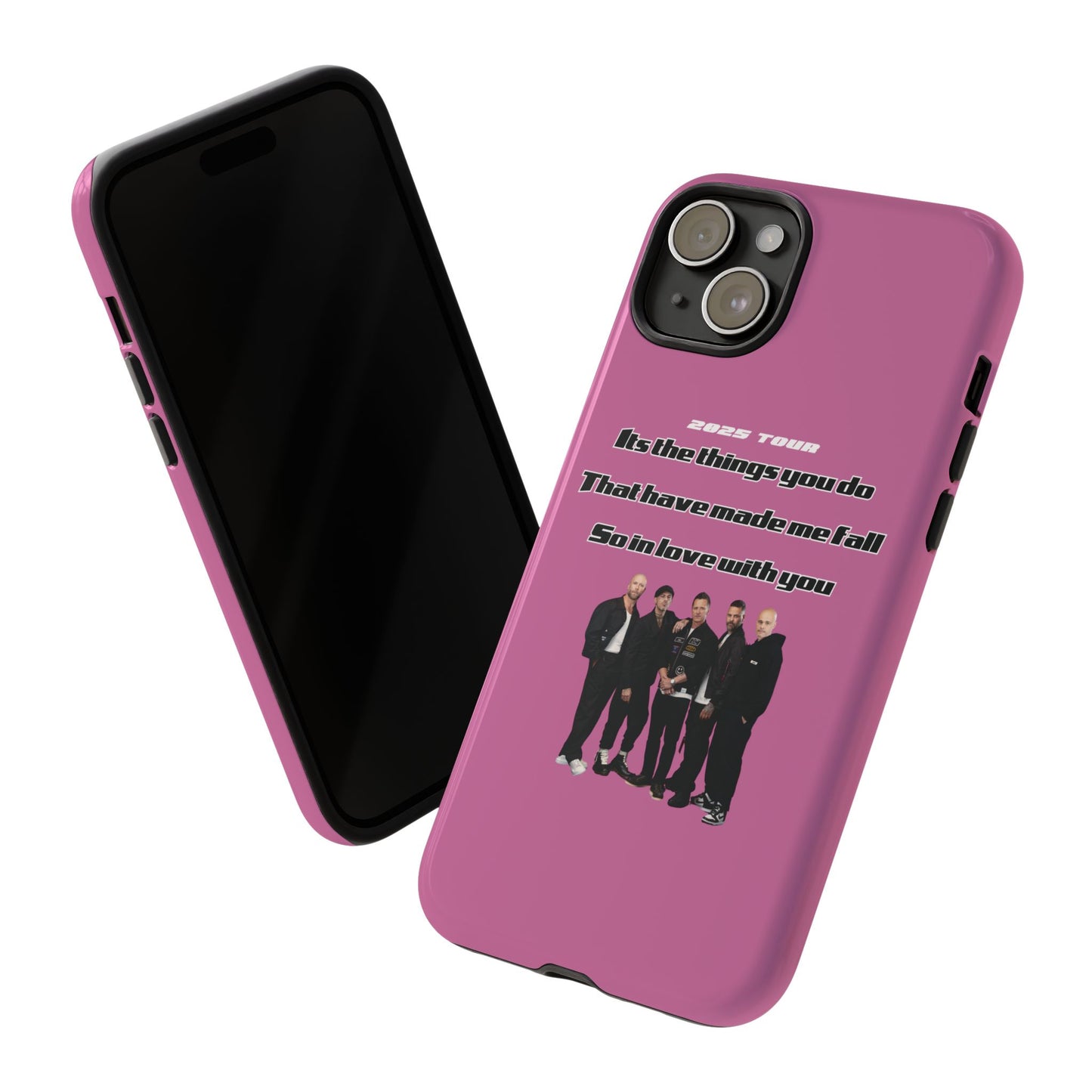 Original Five Fan Tough Case - 2025 Tour Edition unofficial Five boyband 5ive merchandise