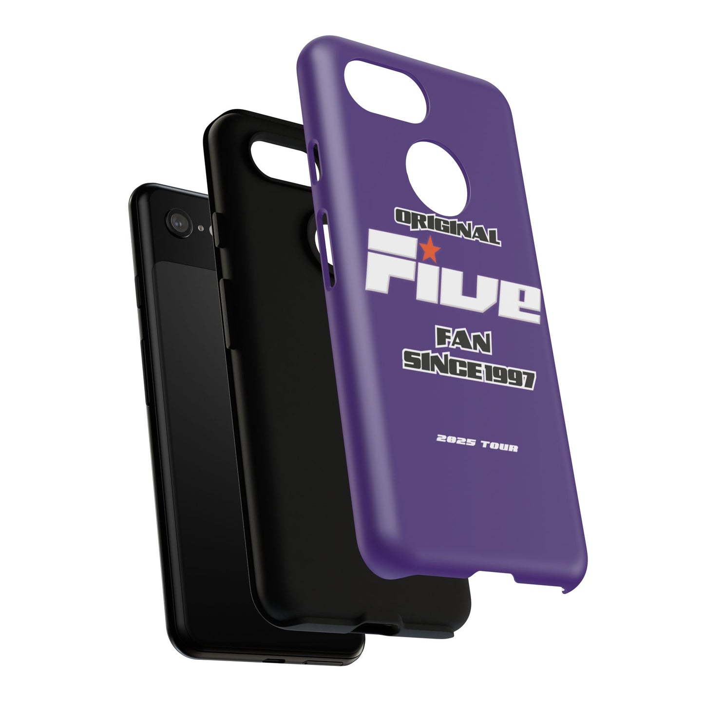 Original Five Fan Tough Case - 2025 Tour Edition unofficial Five boyband 5ive merchandise