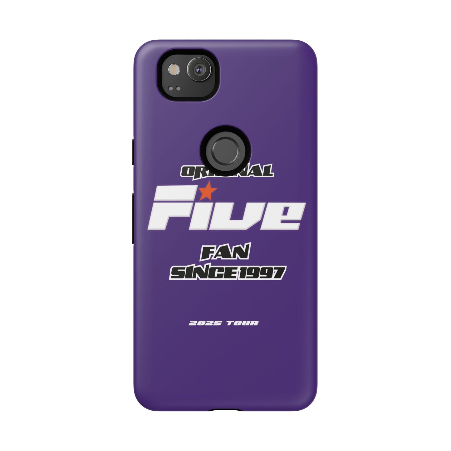 Original Five Fan Tough Case - 2025 Tour Edition unofficial Five boyband 5ive merchandise