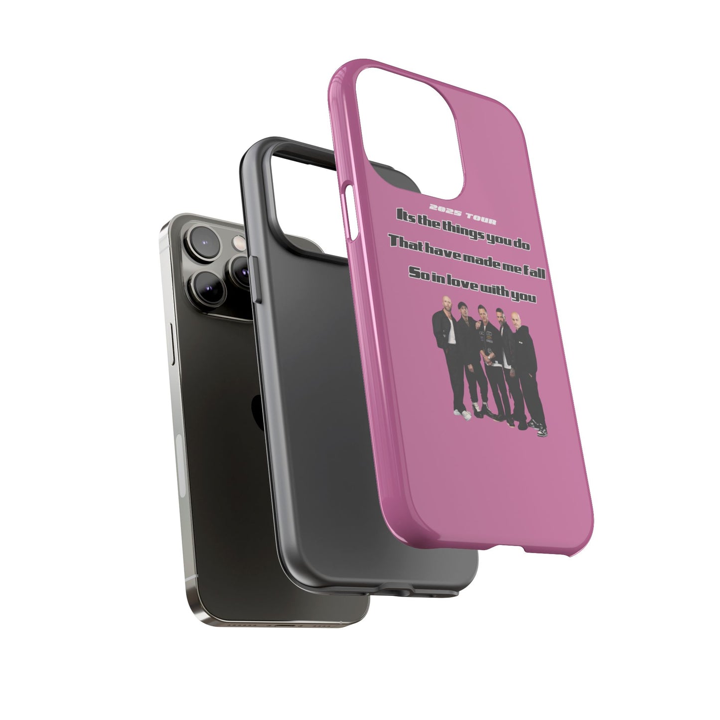 Original Five Fan Tough Case - 2025 Tour Edition unofficial Five boyband 5ive merchandise
