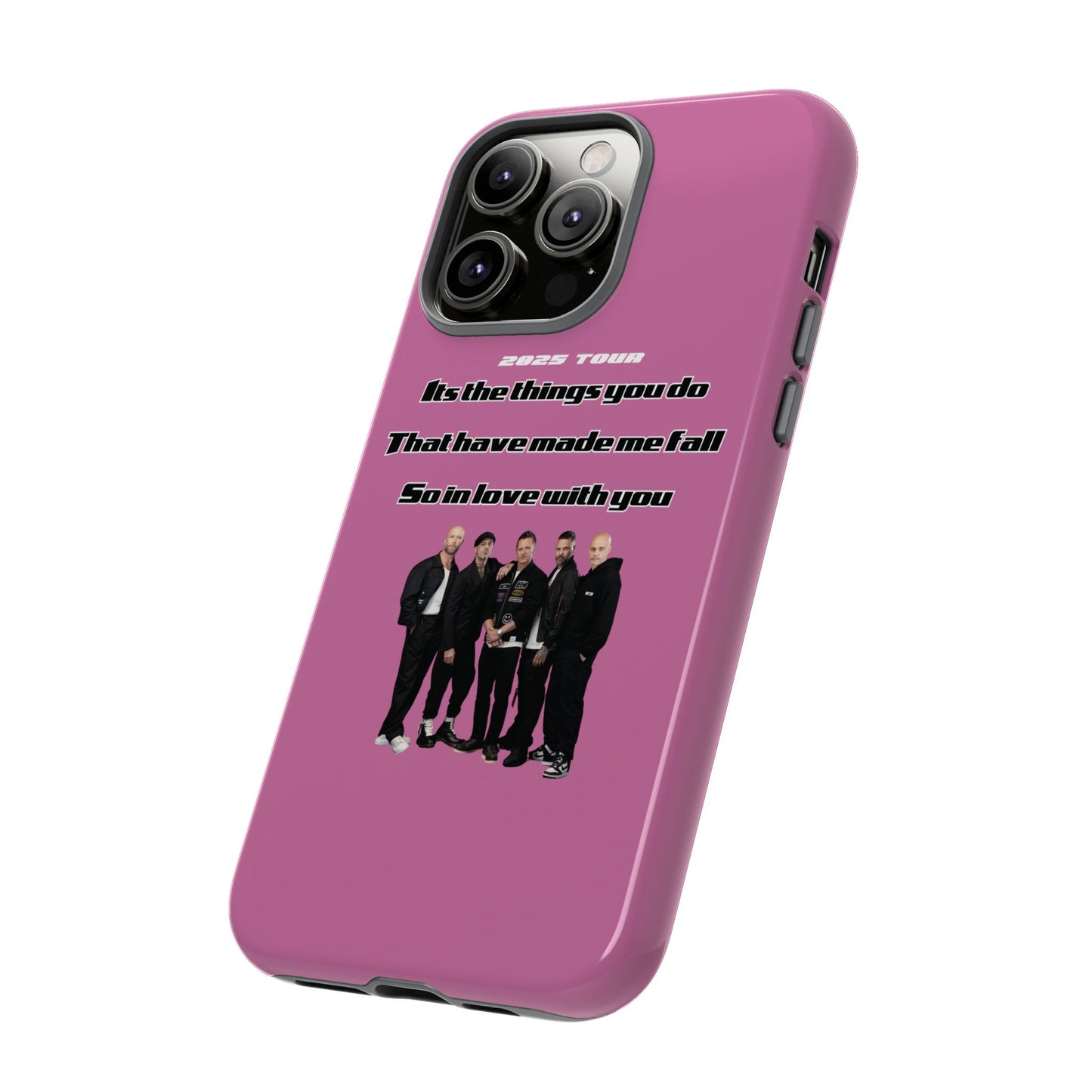 Original Five Fan Tough Case - 2025 Tour Edition unofficial Five boyband 5ive merchandise