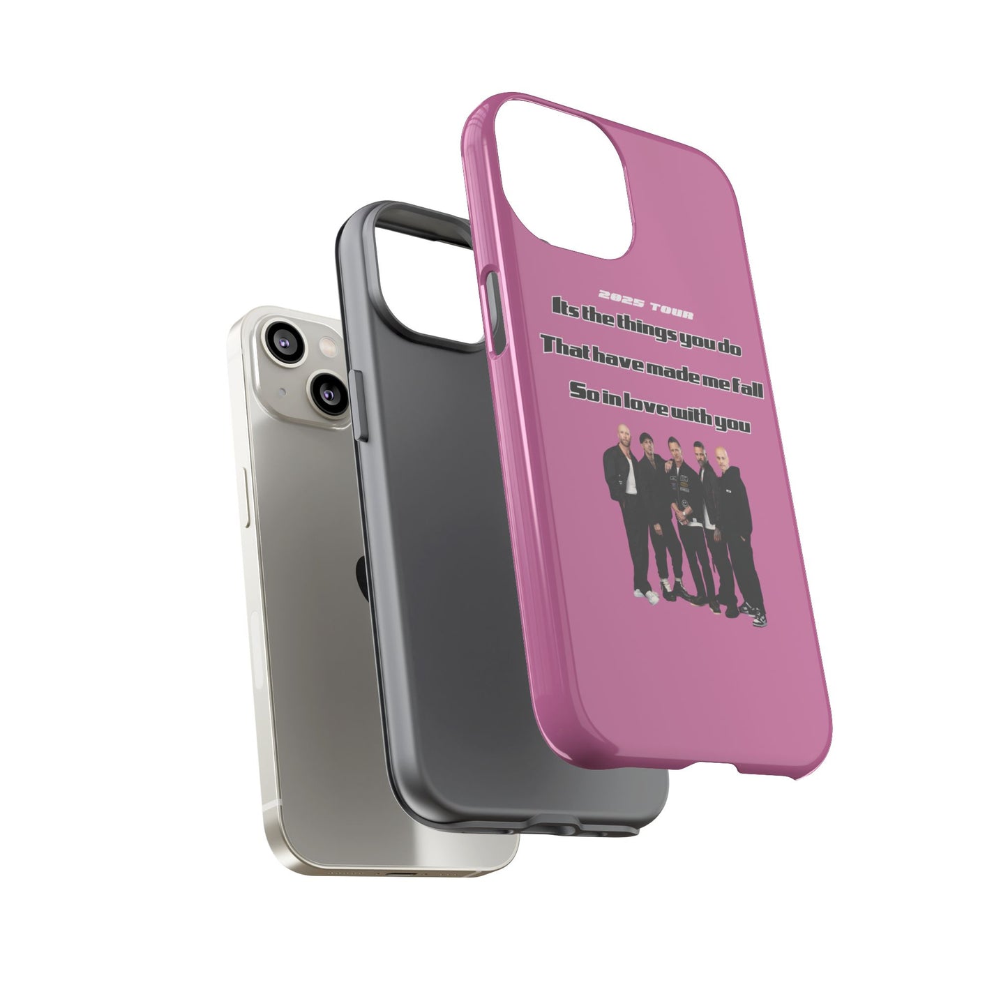 Original Five Fan Tough Case - 2025 Tour Edition unofficial Five boyband 5ive merchandise