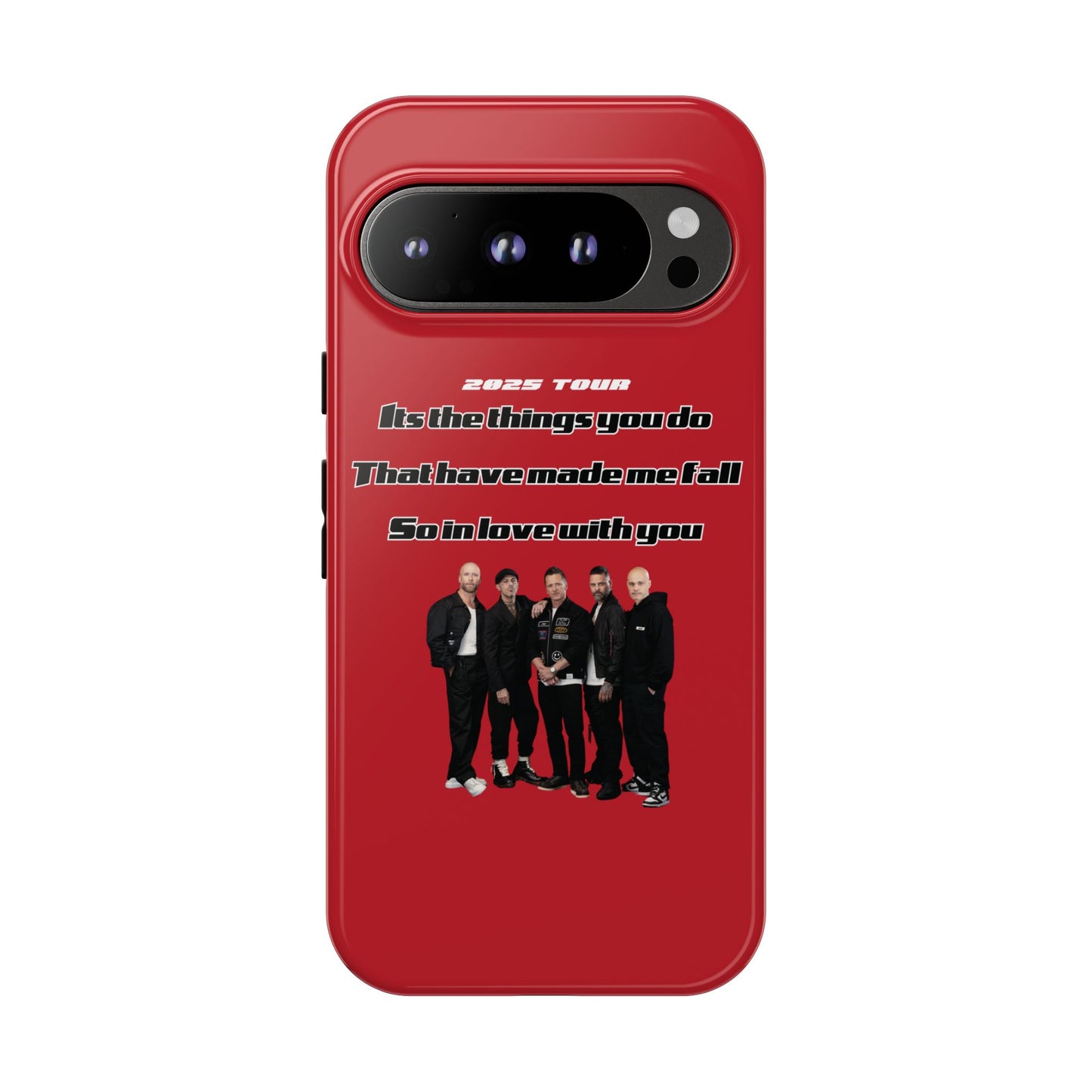 Original Five Fan Tough Case - 2025 Tour Edition unofficial Five boyband 5ive merchandise