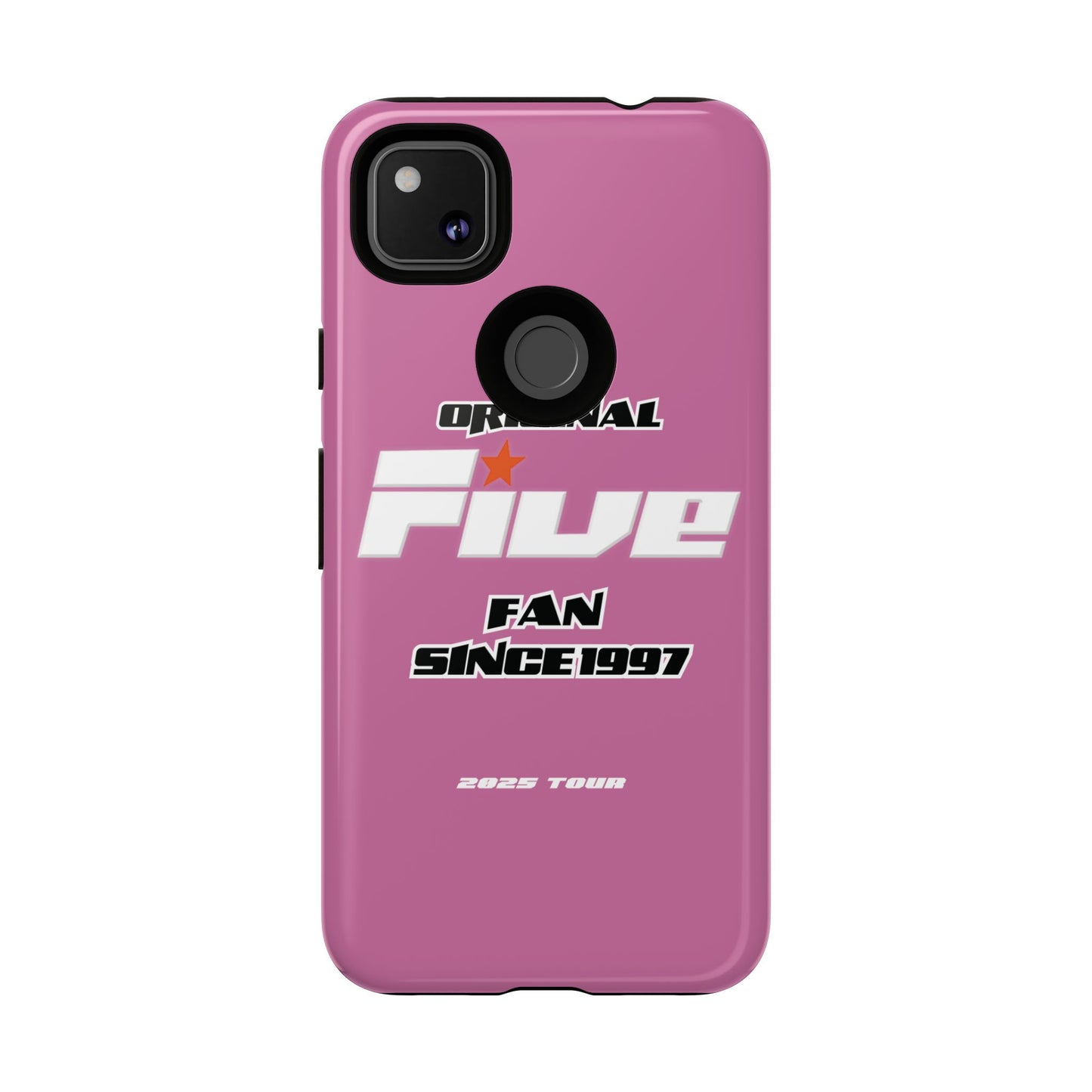 Original Five Fan Tough Case - 2025 Tour Edition unofficial Five boyband 5ive merchandise