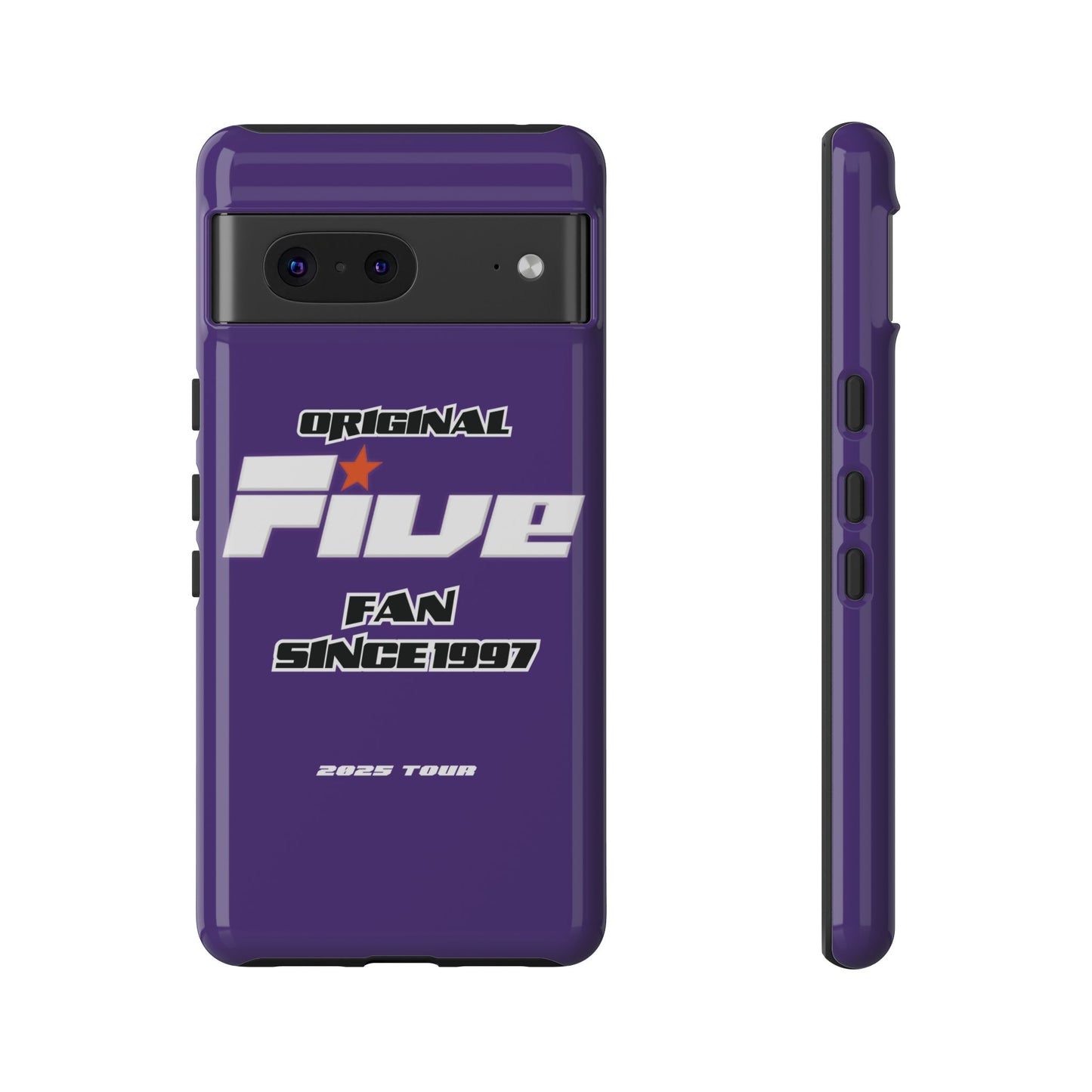 Original Five Fan Tough Case - 2025 Tour Edition unofficial Five boyband 5ive merchandise