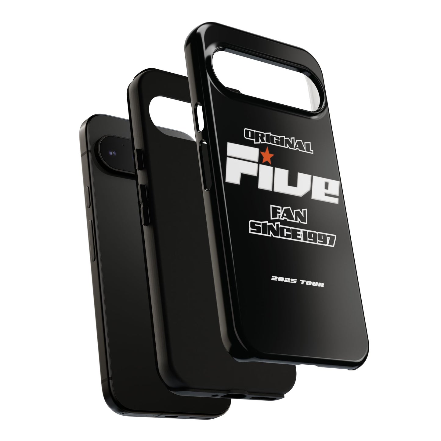 Original Five Fan Tough Case - 2025 Tour Edition unofficial Five boyband 5ive merchandise