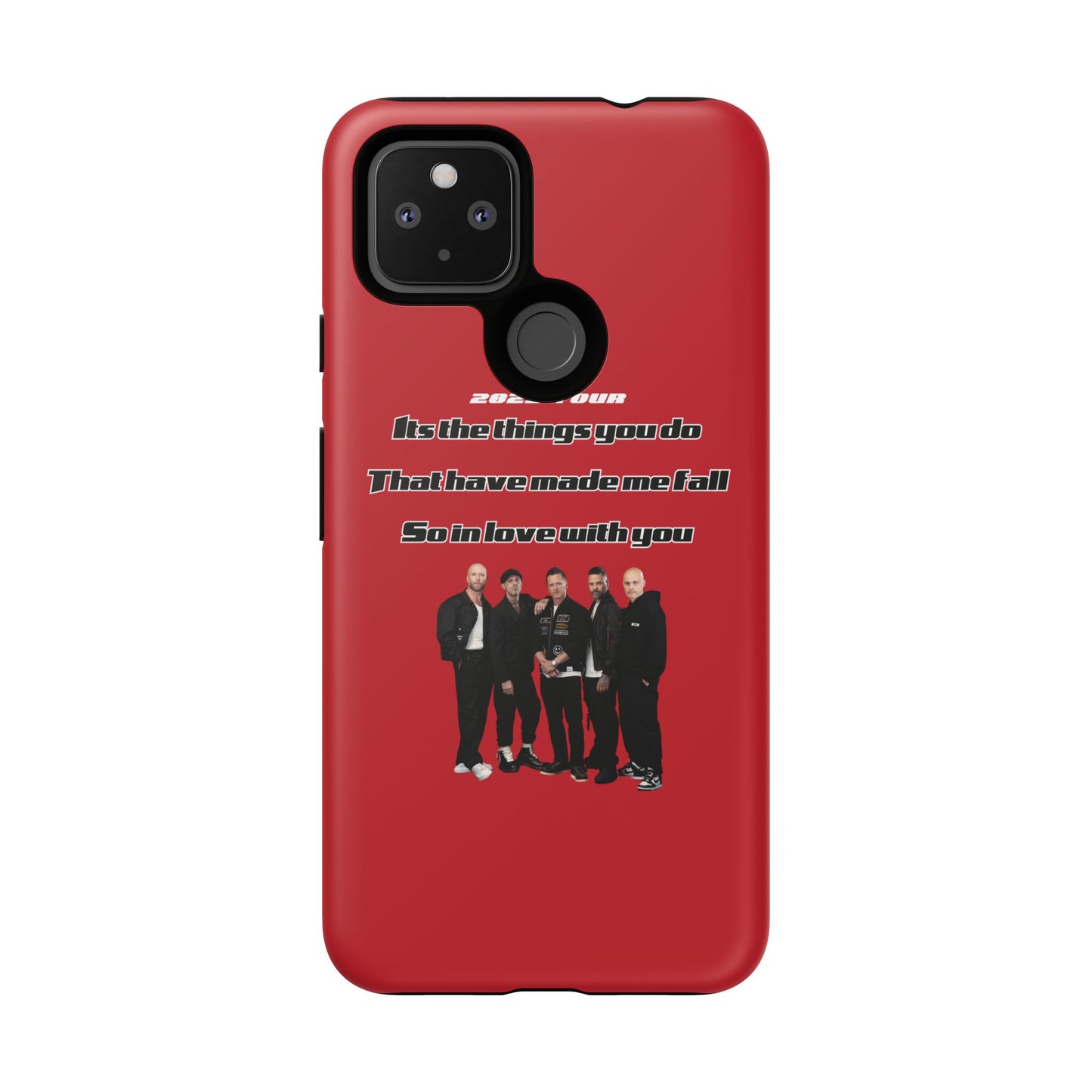 Original Five Fan Tough Case - 2025 Tour Edition unofficial Five boyband 5ive merchandise
