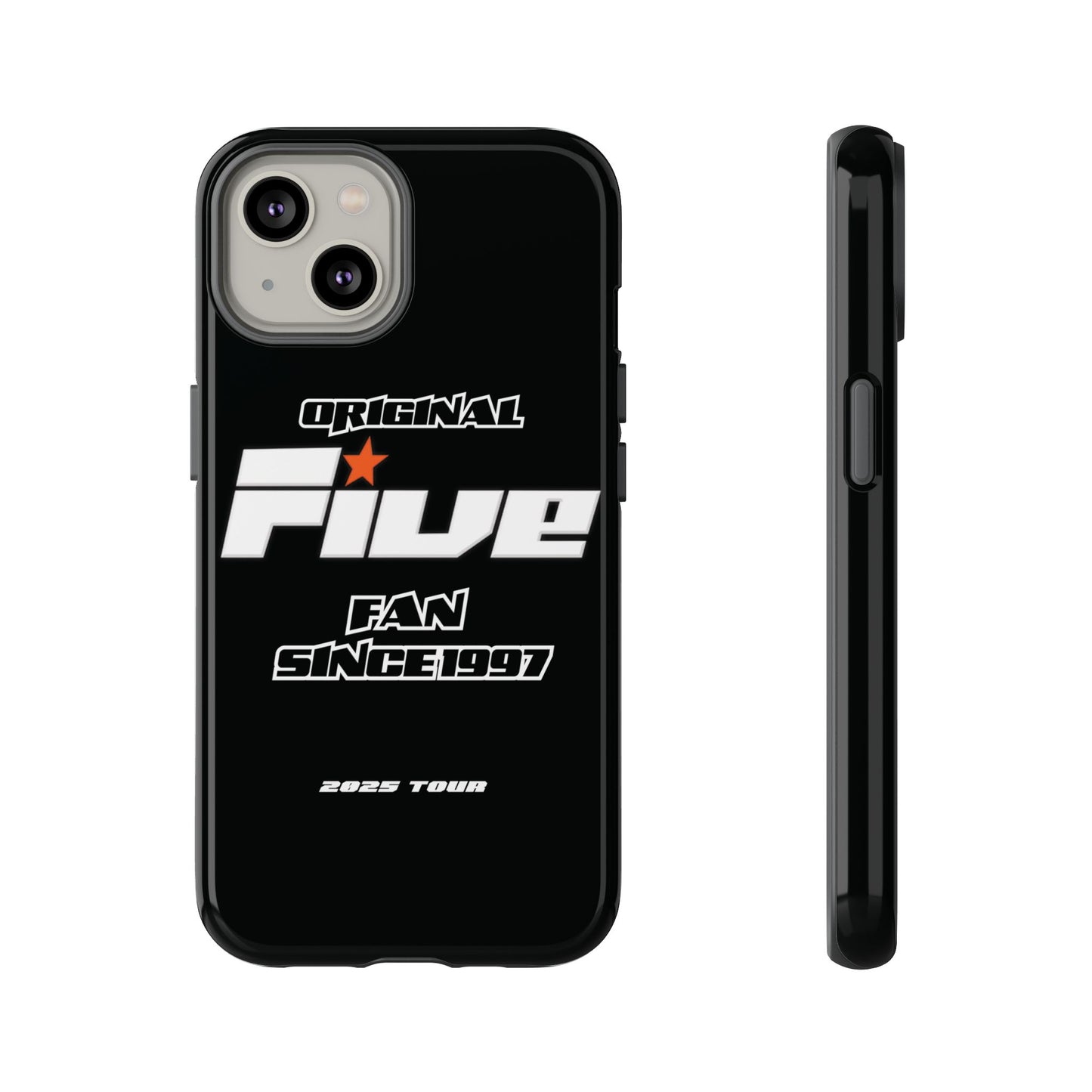 Original Five Fan Tough Case - 2025 Tour Edition unofficial Five boyband 5ive merchandise