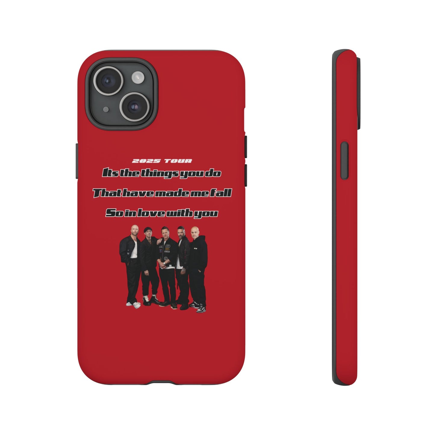 Original Five Fan Tough Case - 2025 Tour Edition unofficial Five boyband 5ive merchandise