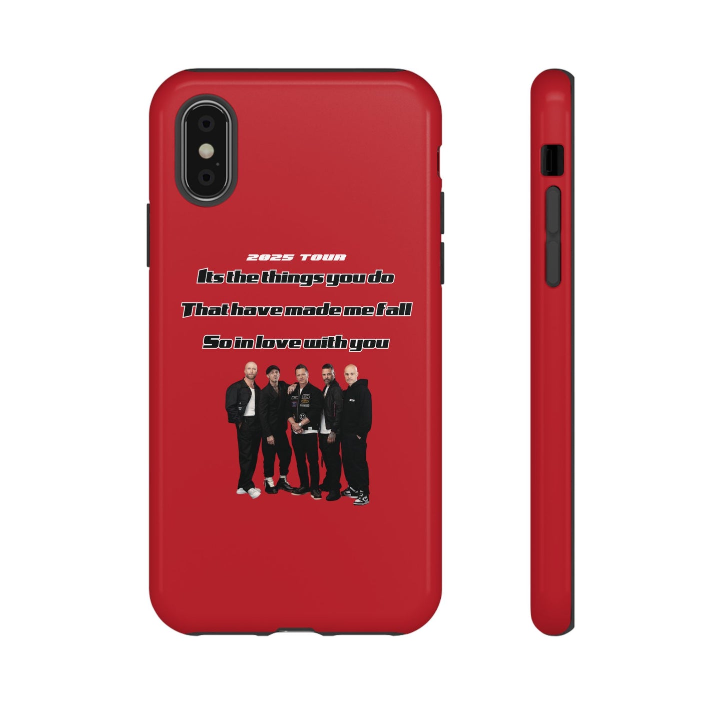 Original Five Fan Tough Case - 2025 Tour Edition unofficial Five boyband 5ive merchandise