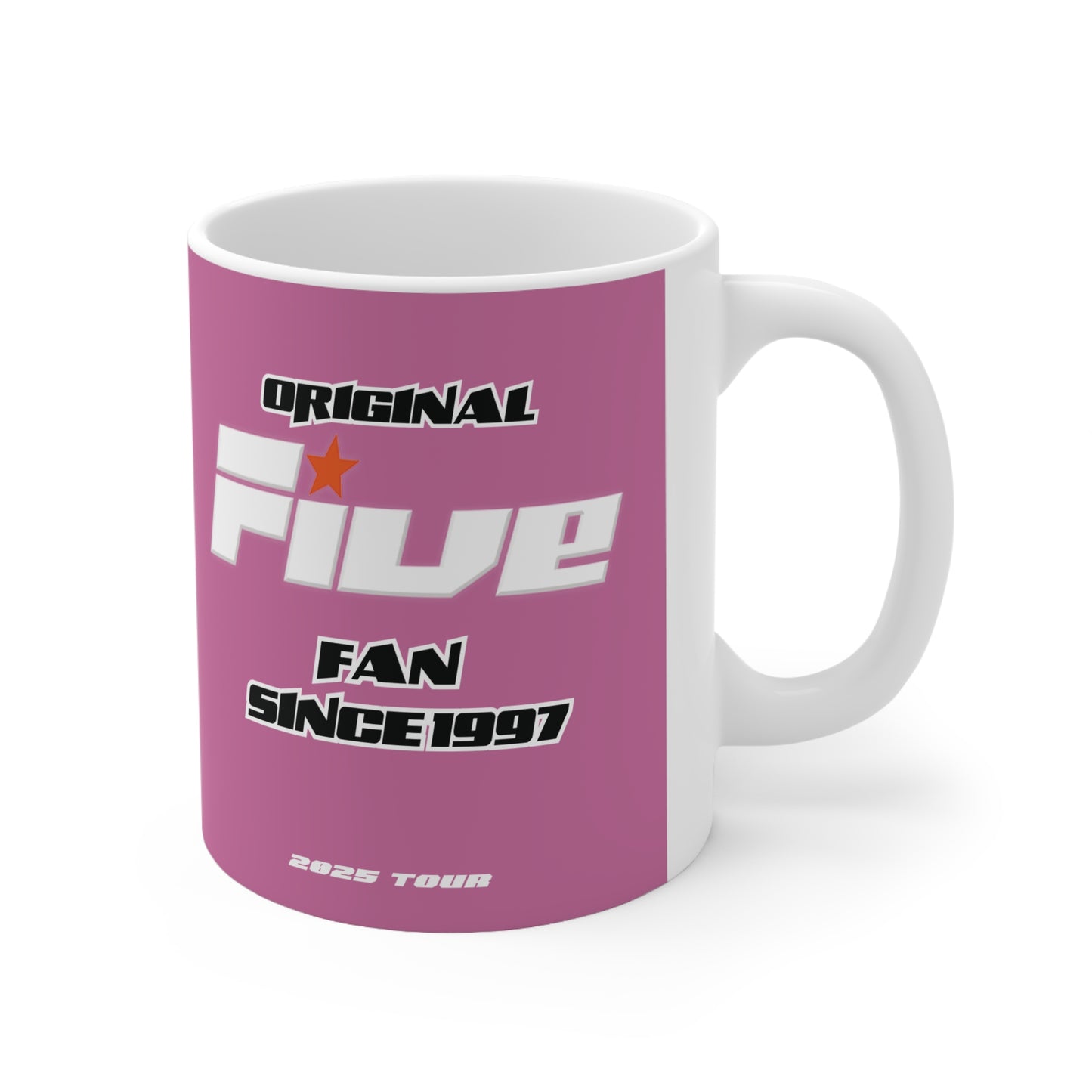 Five fan 5ive boy band uk 2025 tour five boyband five unofficial merchandise mug
