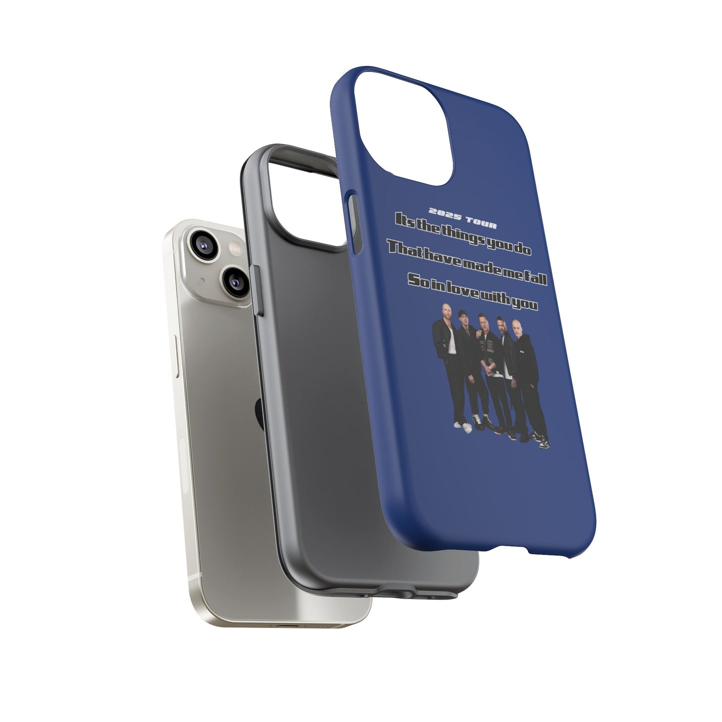 Original Five Fan Tough Case - 2025 Tour Edition unofficial Five boyband 5ive merchandise