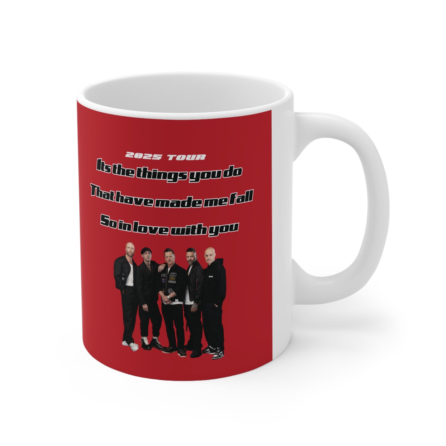 Five fan 5ive boy band uk 2025 tour five boyband five unofficial merchandise mug