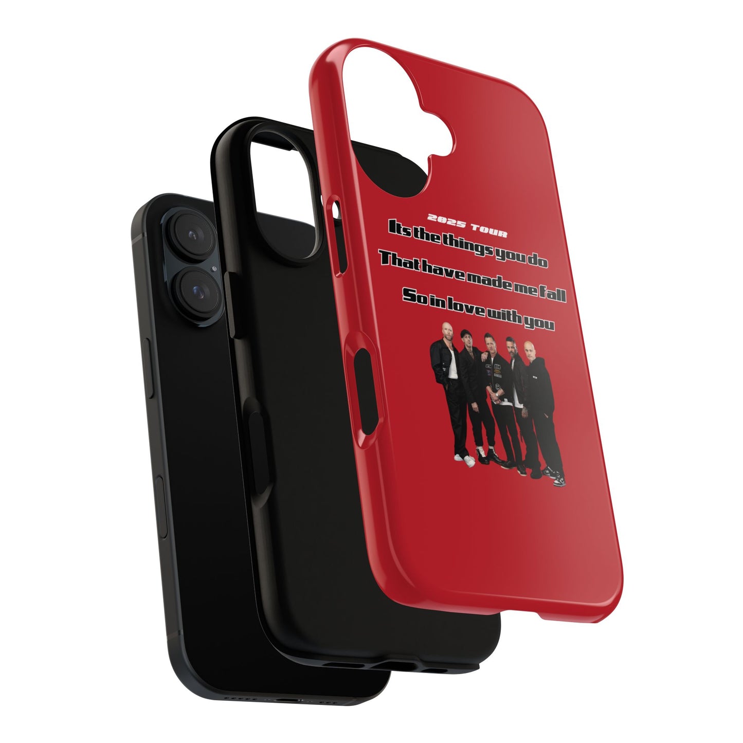 Original Five Fan Tough Case - 2025 Tour Edition unofficial Five boyband 5ive merchandise