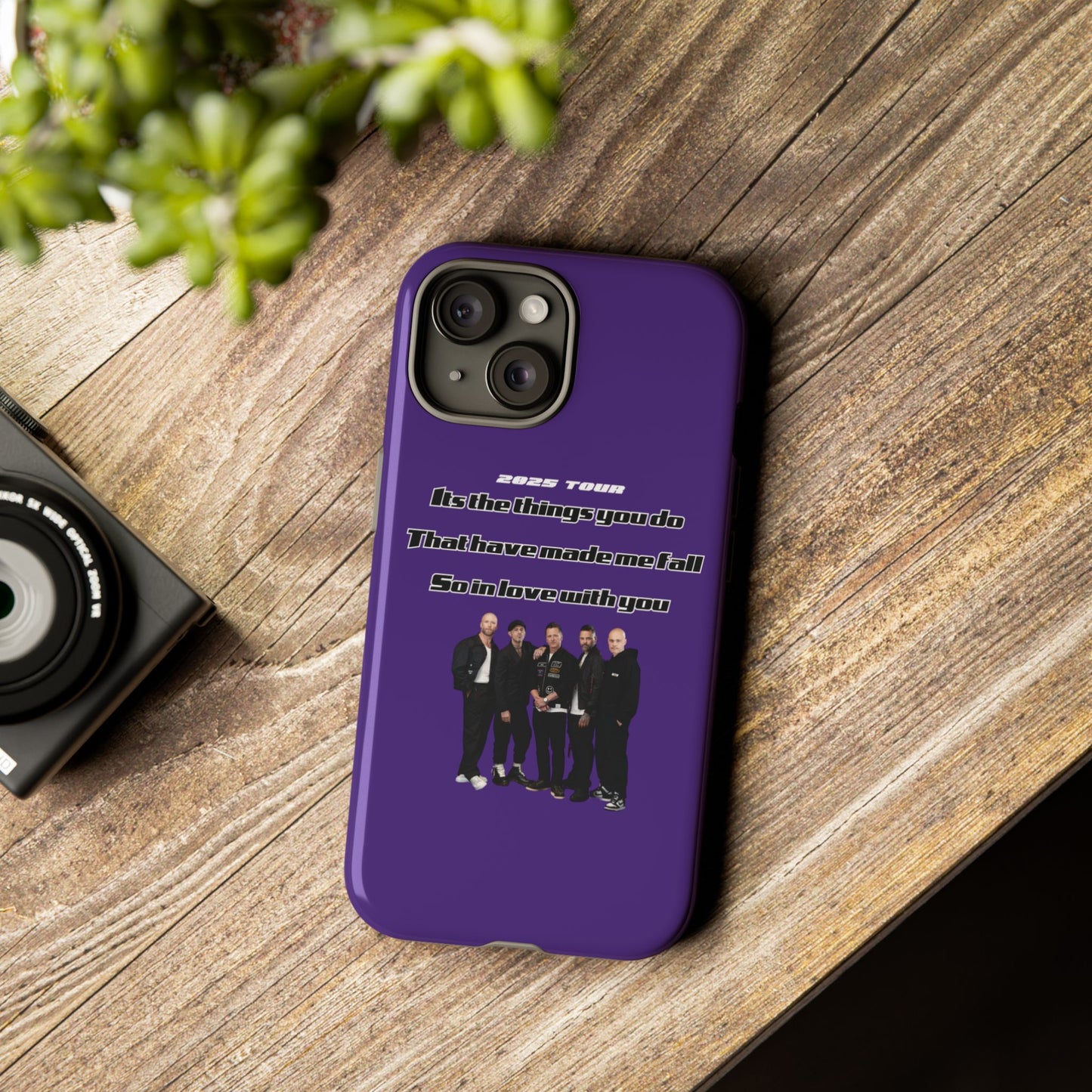Original Five Fan Tough Case - 2025 Tour Edition unofficial Five boyband 5ive merchandise