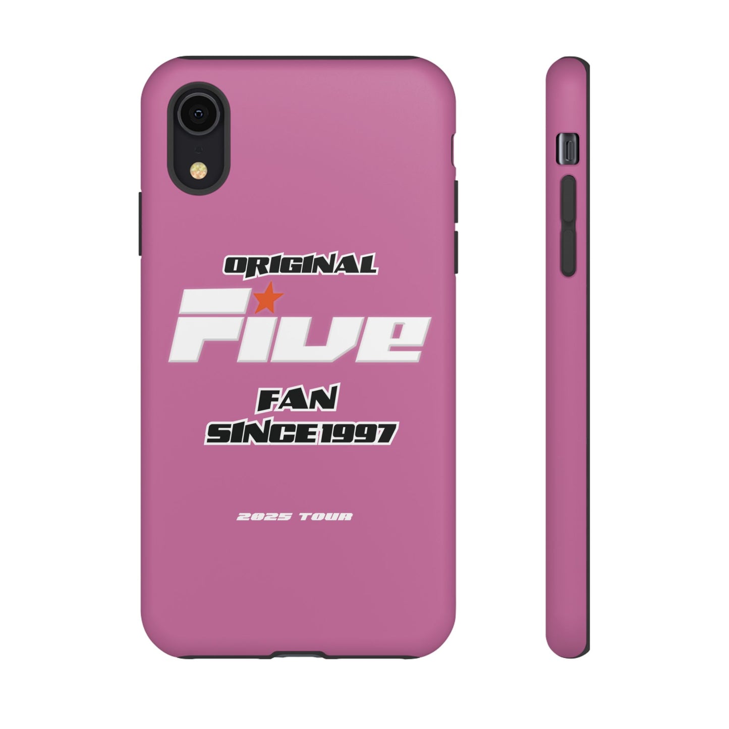 Original Five Fan Tough Case - 2025 Tour Edition unofficial Five boyband 5ive merchandise