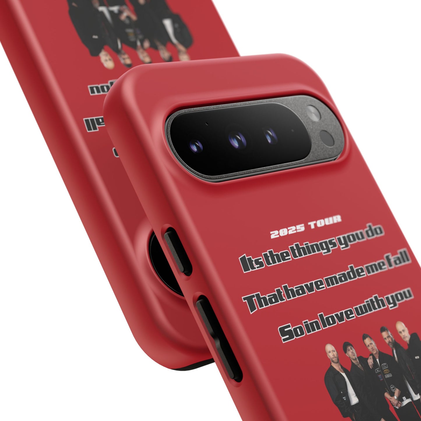 Original Five Fan Tough Case - 2025 Tour Edition unofficial Five boyband 5ive merchandise