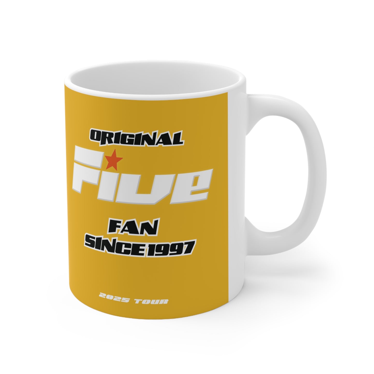Five fan 5ive boy band uk 2025 tour five boyband five unofficial merchandise mug