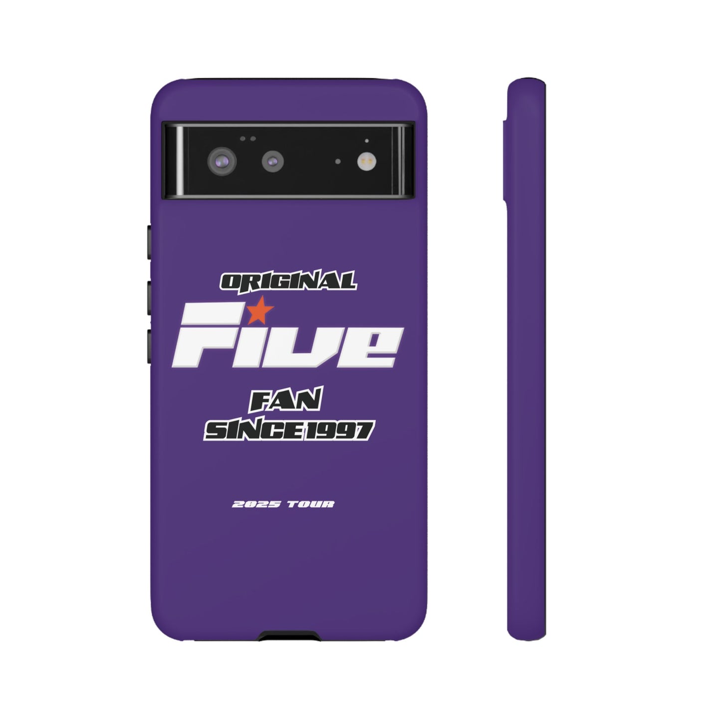 Original Five Fan Tough Case - 2025 Tour Edition unofficial Five boyband 5ive merchandise