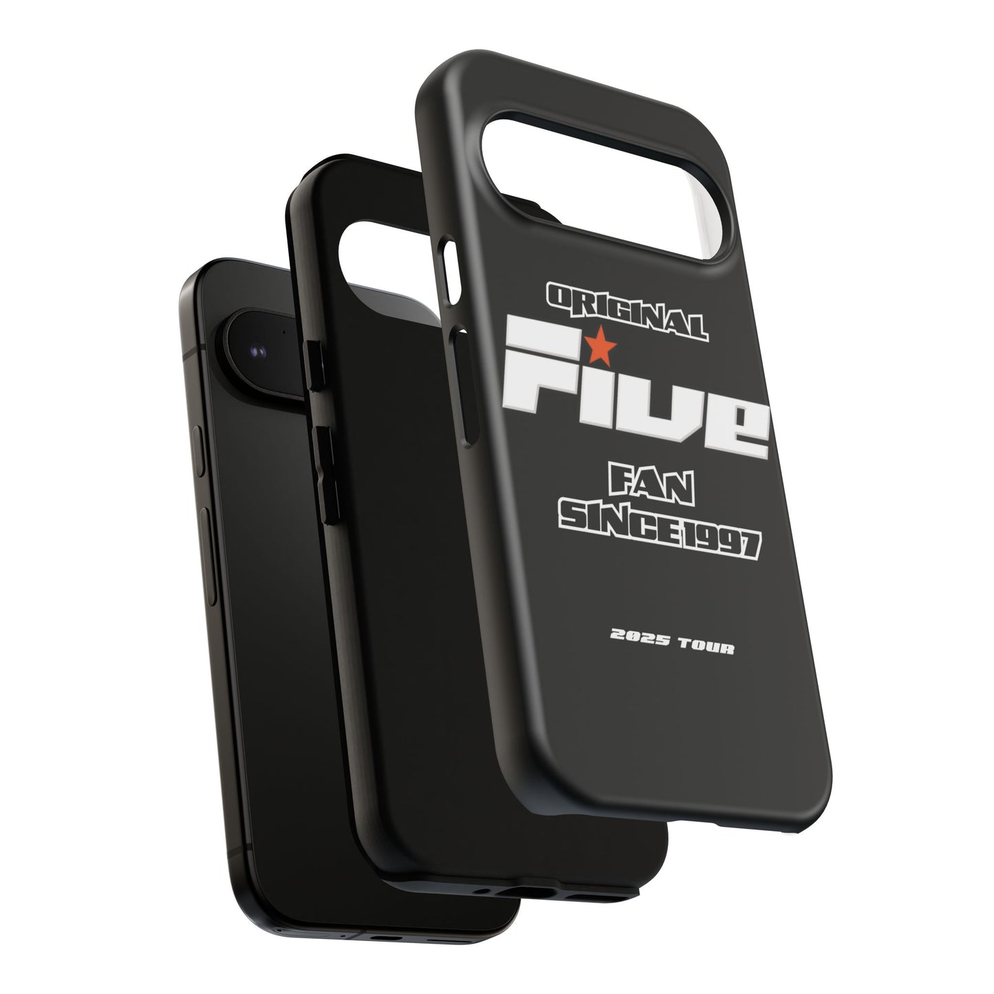 Original Five Fan Tough Case - 2025 Tour Edition unofficial Five boyband 5ive merchandise
