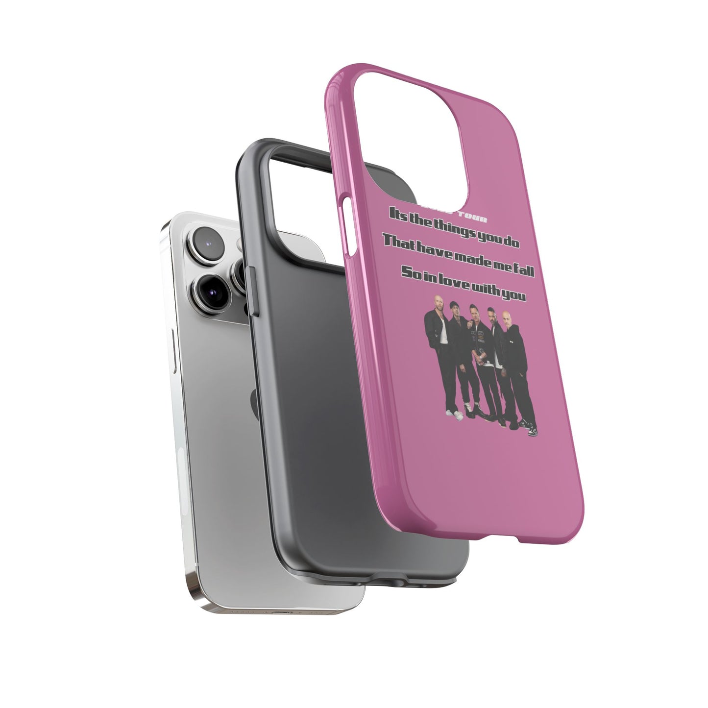 Original Five Fan Tough Case - 2025 Tour Edition unofficial Five boyband 5ive merchandise