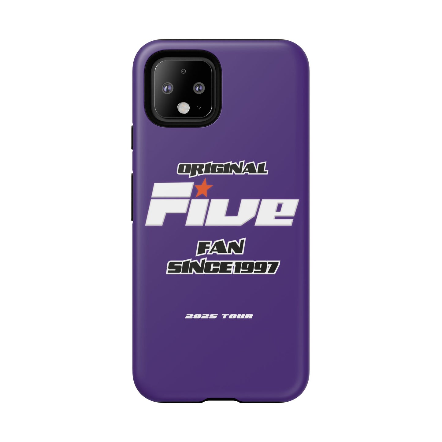 Original Five Fan Tough Case - 2025 Tour Edition unofficial Five boyband 5ive merchandise