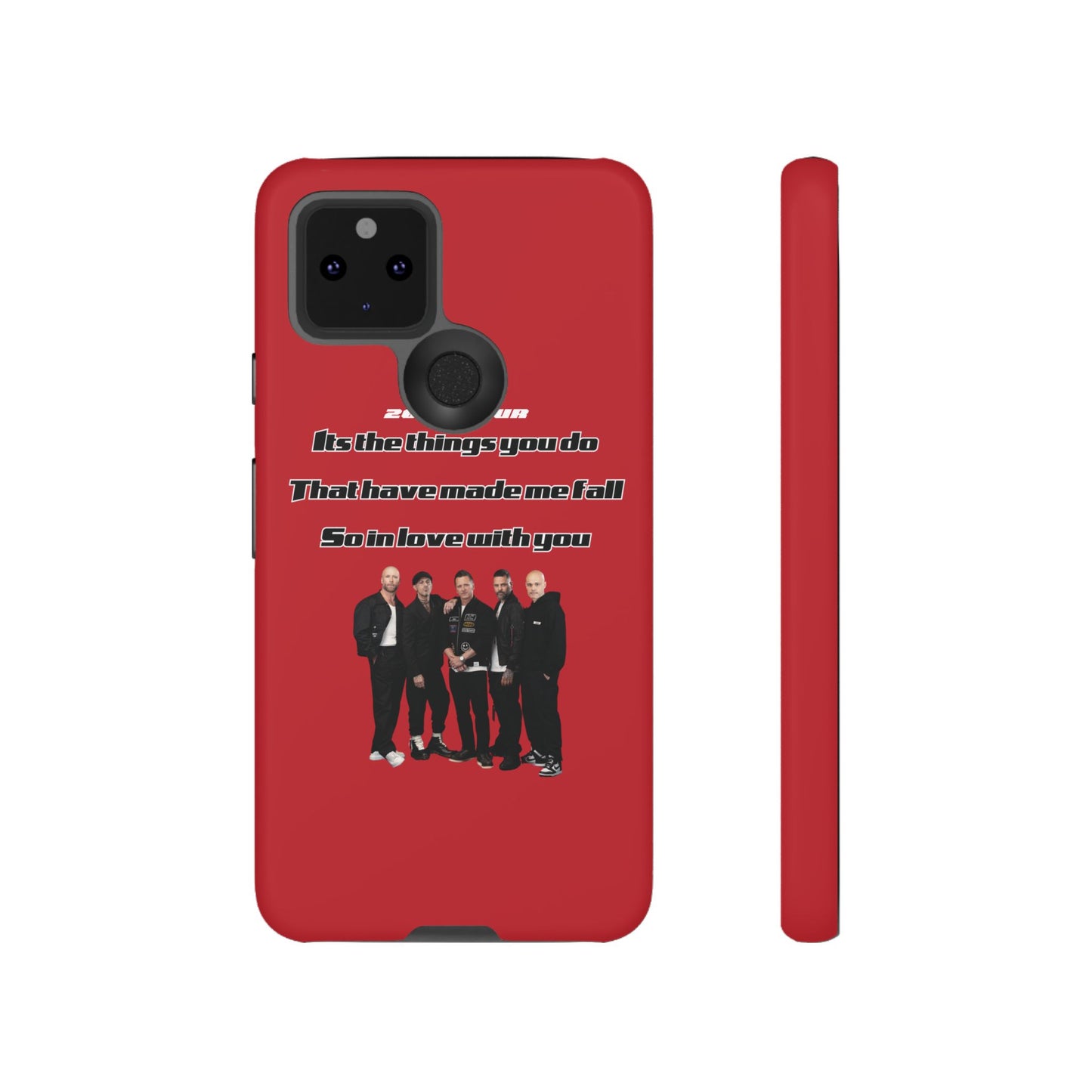 Original Five Fan Tough Case - 2025 Tour Edition unofficial Five boyband 5ive merchandise