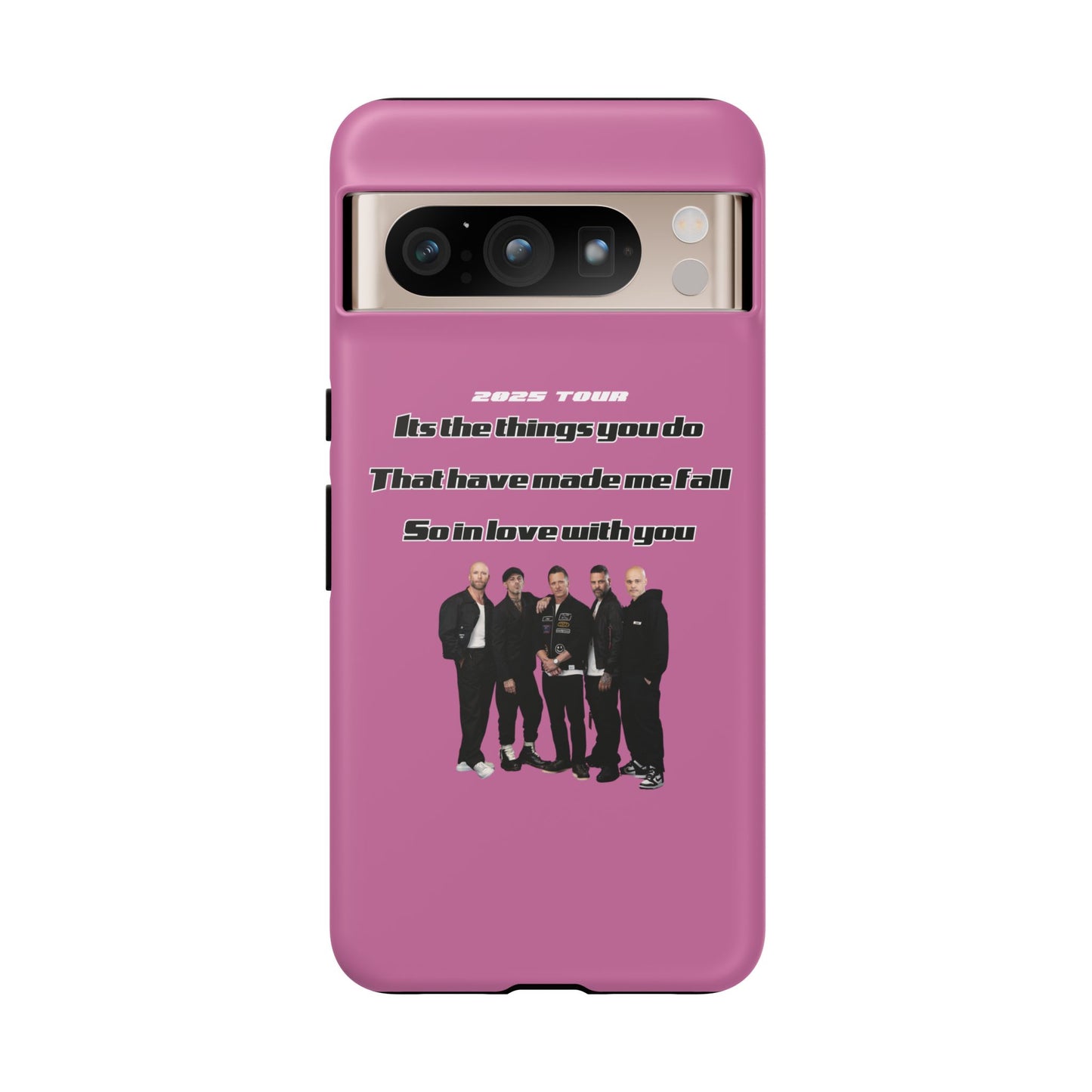 Original Five Fan Tough Case - 2025 Tour Edition unofficial Five boyband 5ive merchandise