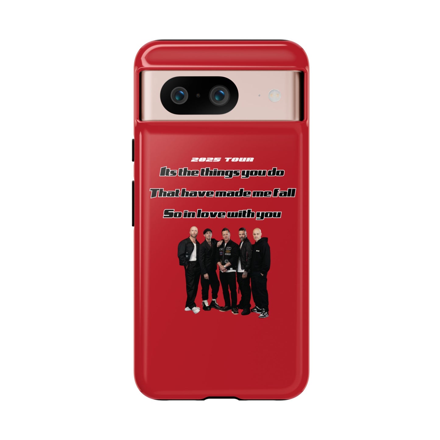 Original Five Fan Tough Case - 2025 Tour Edition unofficial Five boyband 5ive merchandise