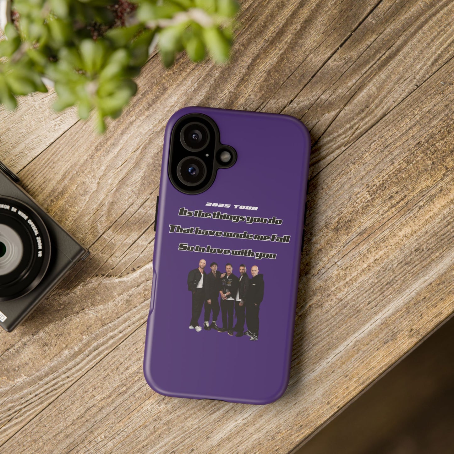 Original Five Fan Tough Case - 2025 Tour Edition unofficial Five boyband 5ive merchandise