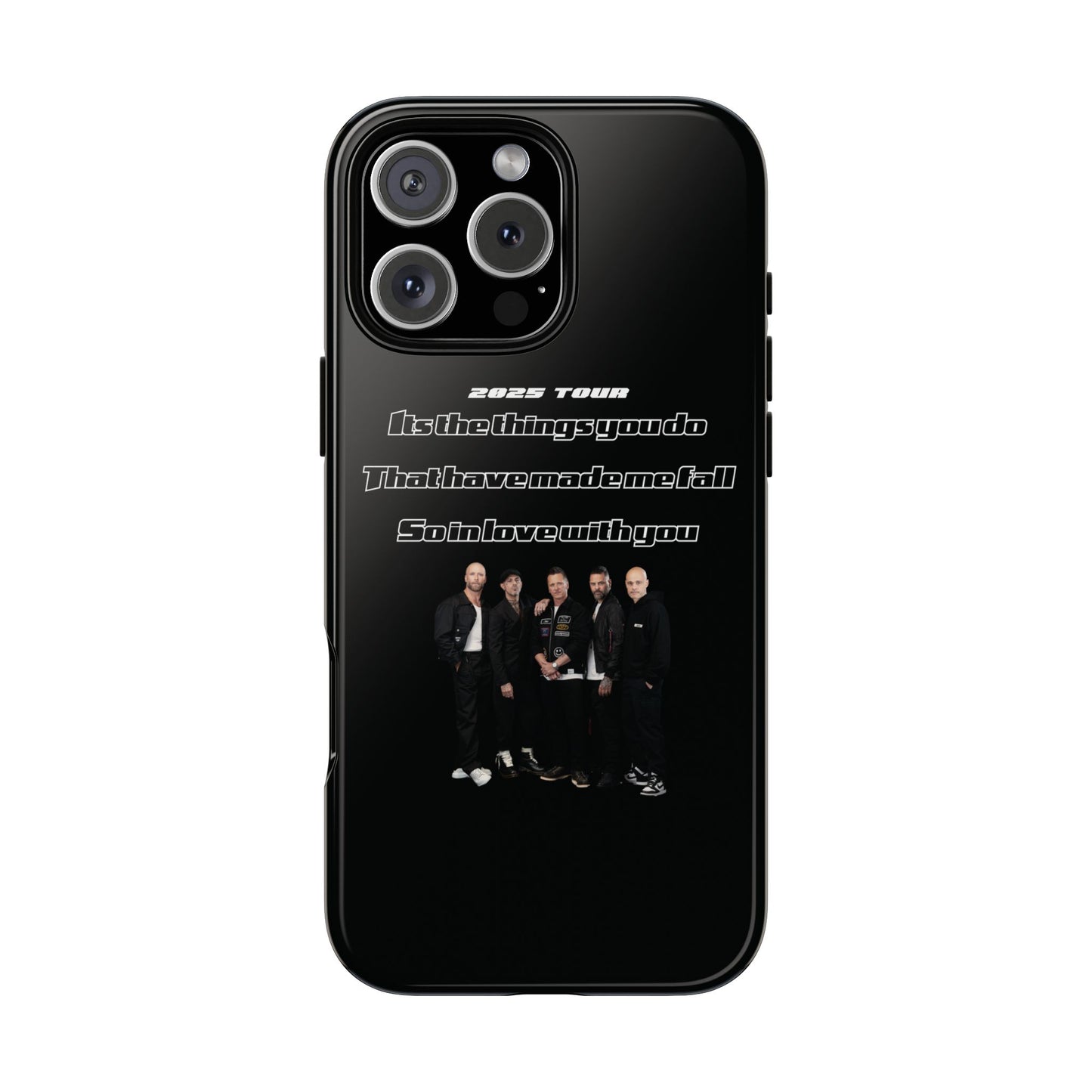 Original Five Fan Tough Case - 2025 Tour Edition unofficial Five boyband 5ive merchandise