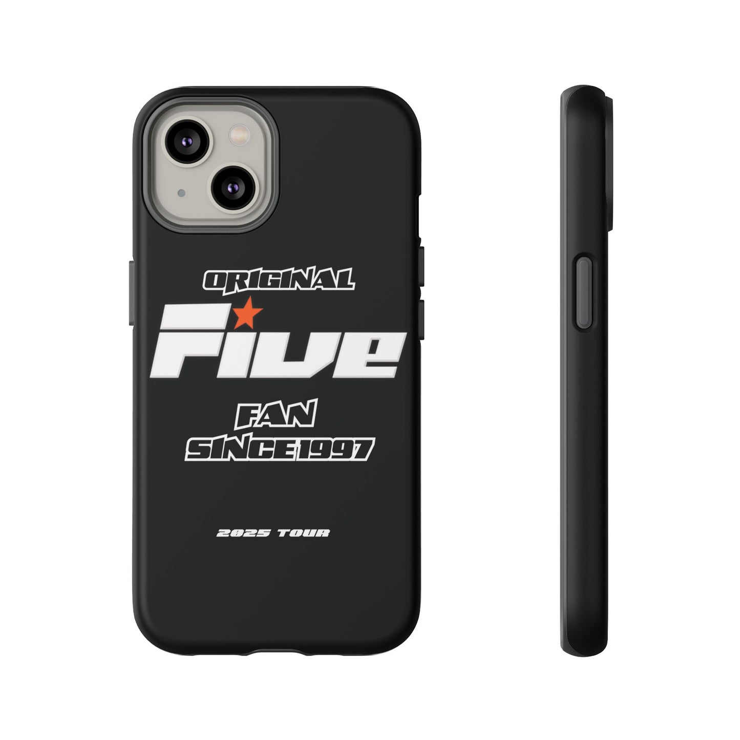 Original Five Fan Tough Case - 2025 Tour Edition unofficial Five boyband 5ive merchandise