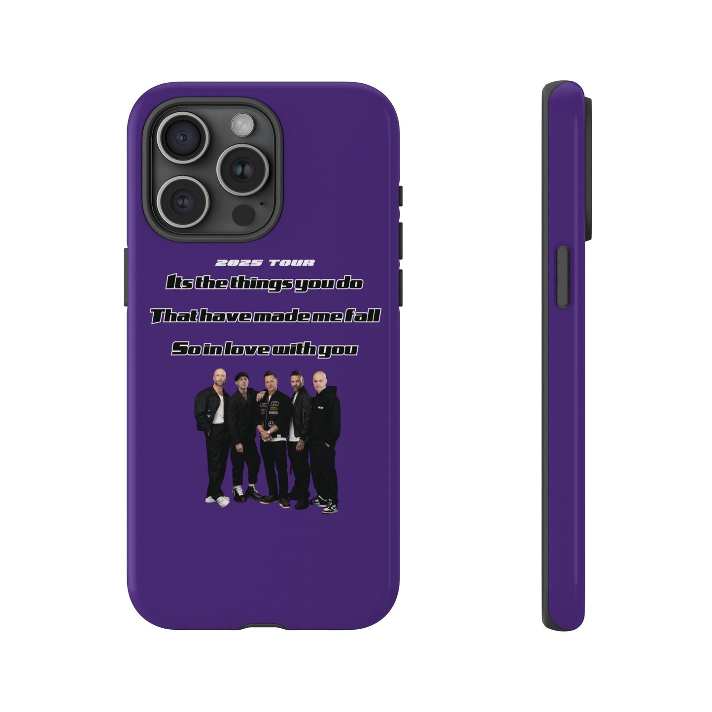 Original Five Fan Tough Case - 2025 Tour Edition unofficial Five boyband 5ive merchandise