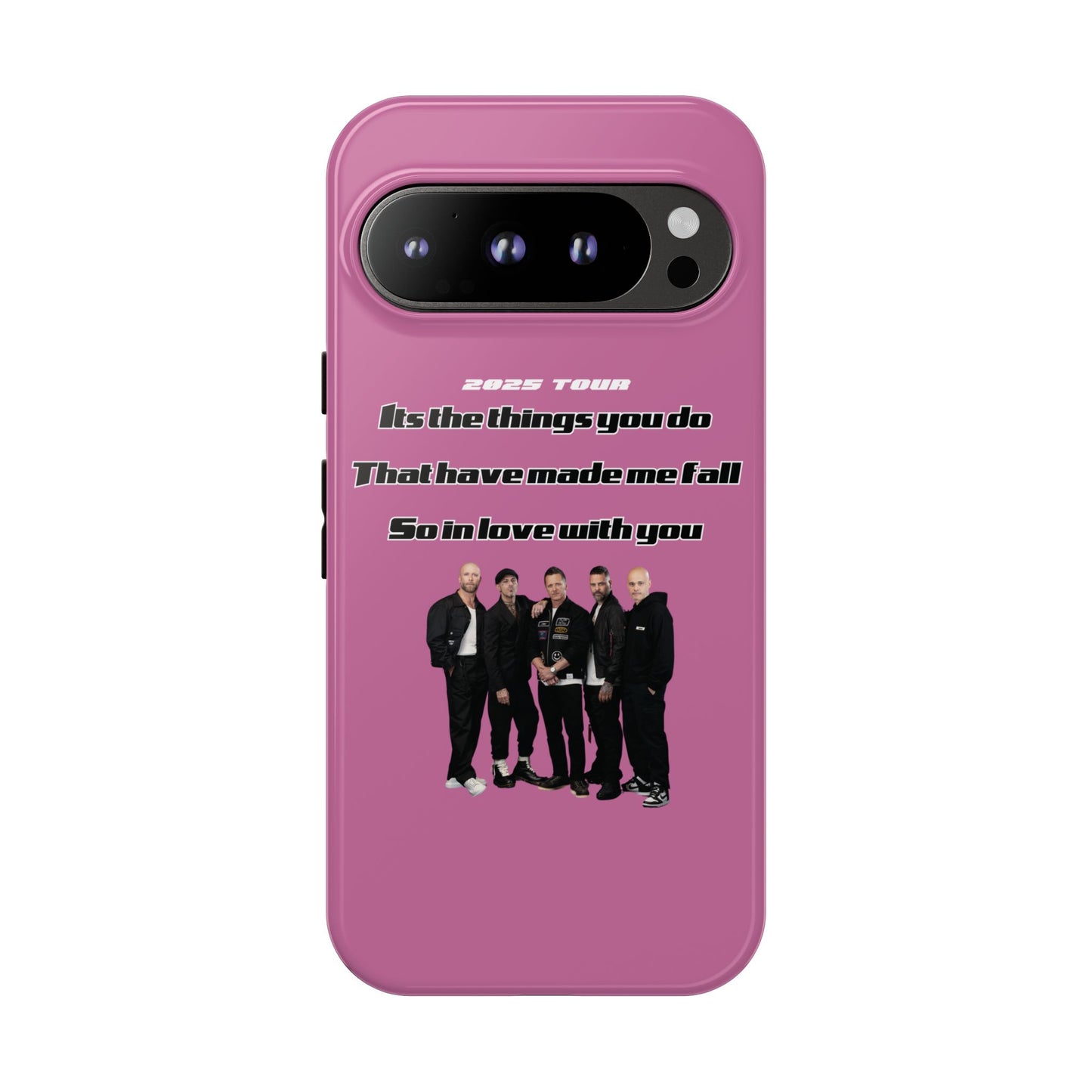 Original Five Fan Tough Case - 2025 Tour Edition unofficial Five boyband 5ive merchandise