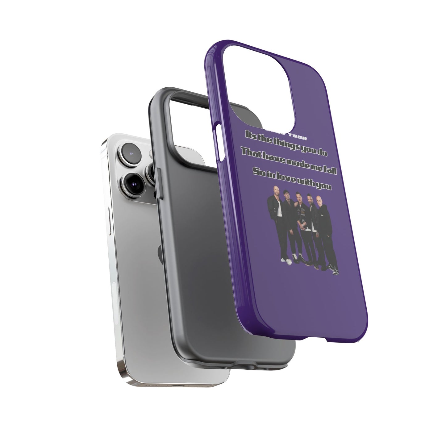 Original Five Fan Tough Case - 2025 Tour Edition unofficial Five boyband 5ive merchandise