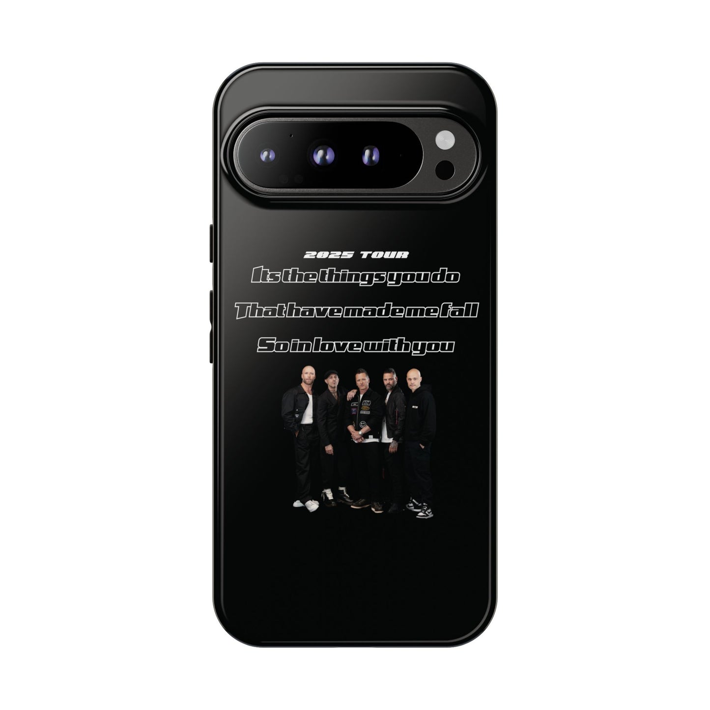 Original Five Fan Tough Case - 2025 Tour Edition unofficial Five boyband 5ive merchandise