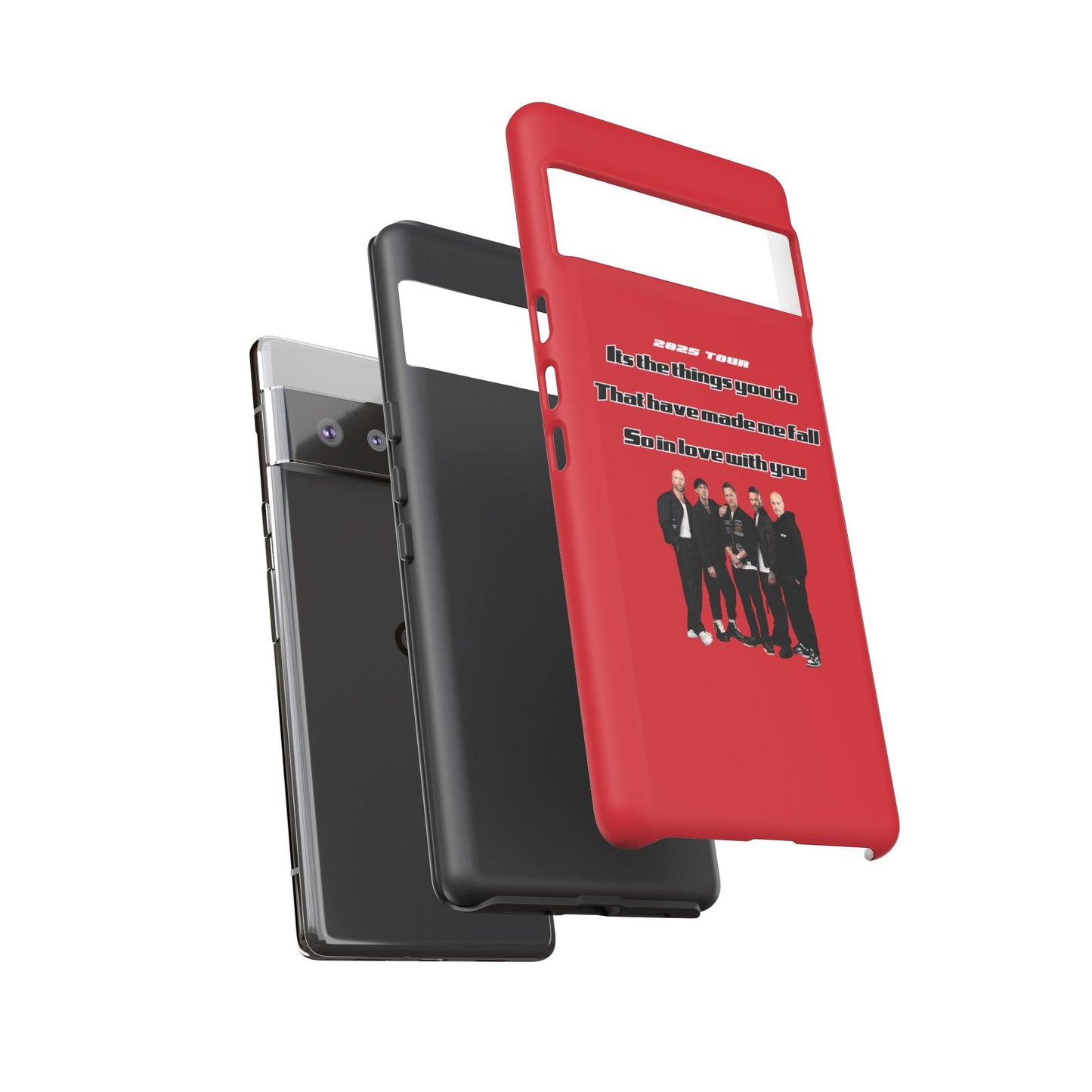 Original Five Fan Tough Case - 2025 Tour Edition unofficial Five boyband 5ive merchandise