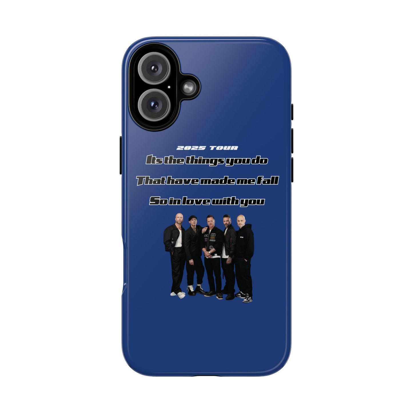 Original Five Fan Tough Case - 2025 Tour Edition unofficial Five boyband 5ive merchandise