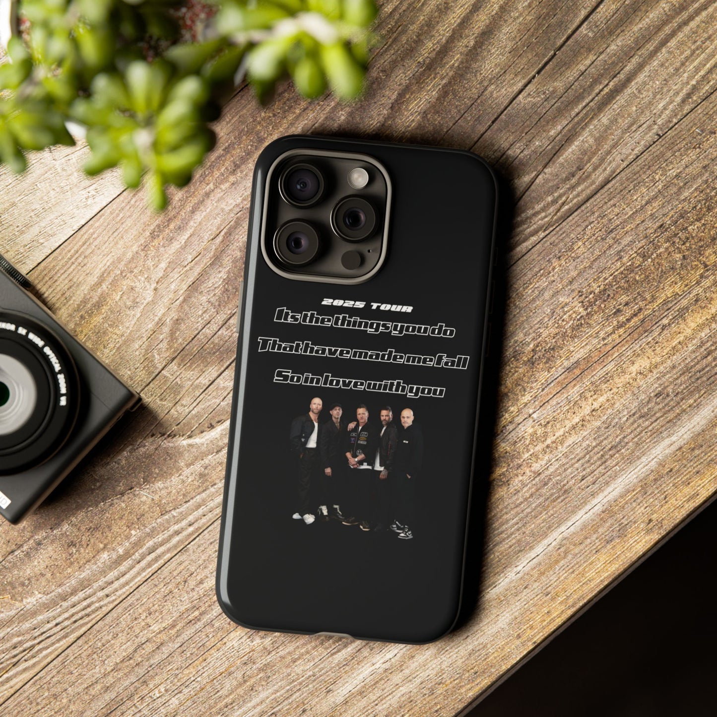 Original Five Fan Tough Case - 2025 Tour Edition unofficial Five boyband 5ive merchandise