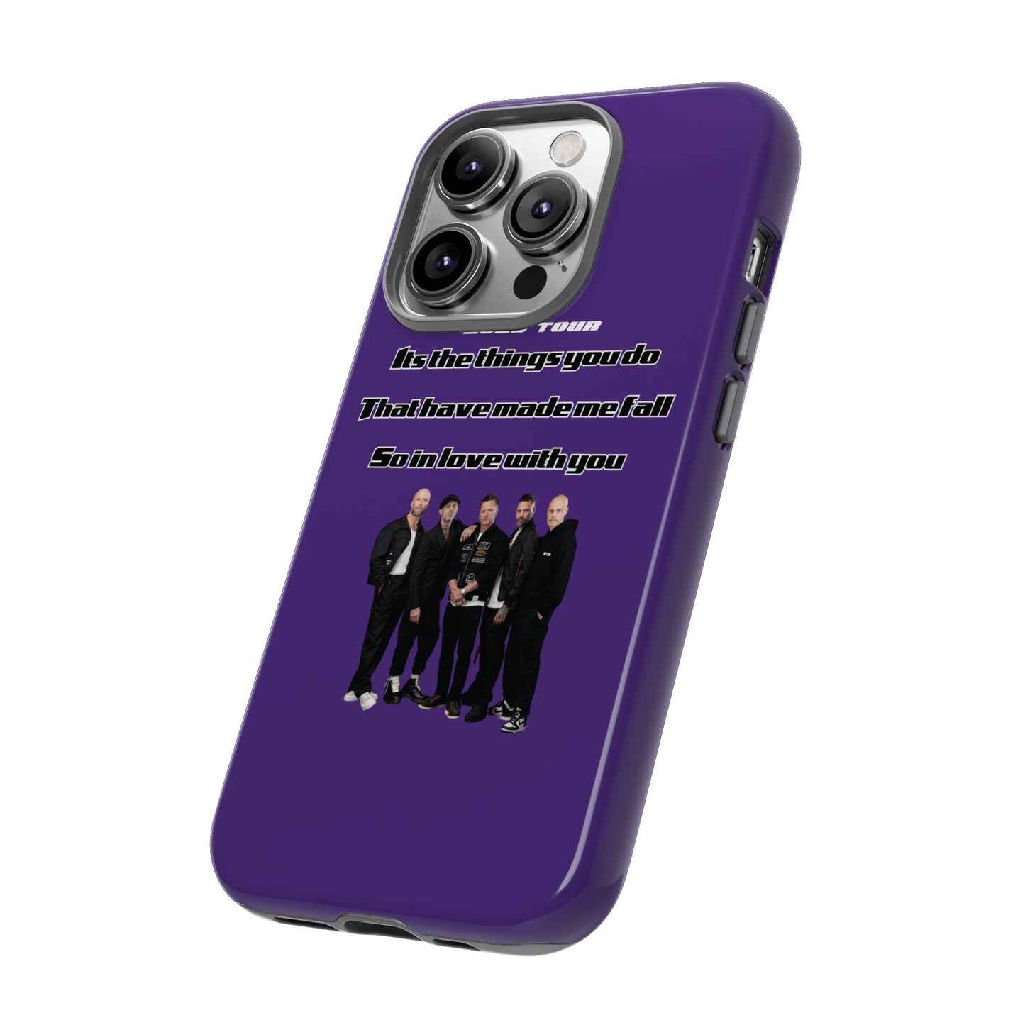 Original Five Fan Tough Case - 2025 Tour Edition unofficial Five boyband 5ive merchandise